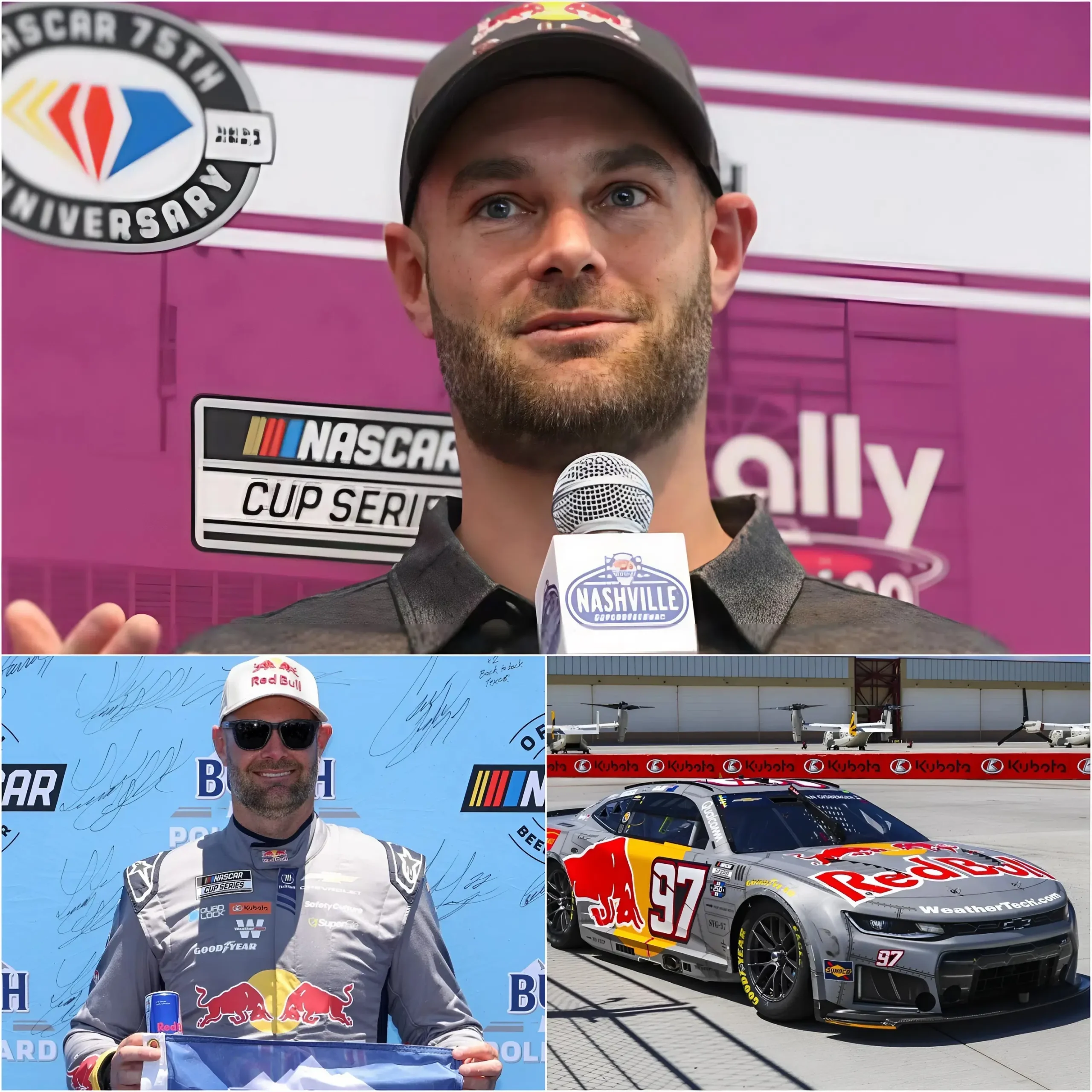 Cover Image for 🚨 9 minutes ago “‘Anyone who thinks this race is decided is making a huge mistake…’ — Shane van Gisbergen unexpectedly rejects the title of number one contender at Coronado