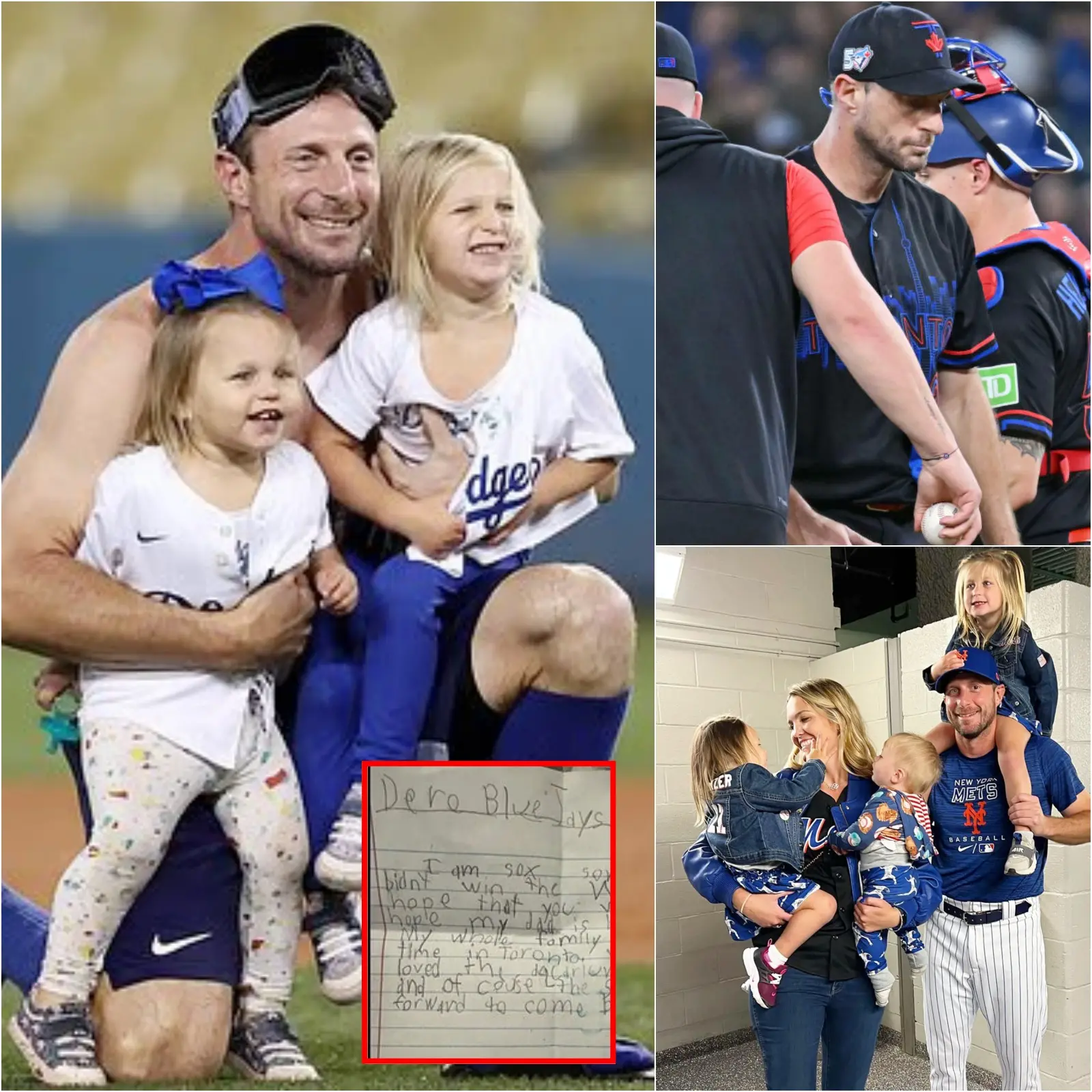 Cover Image for “I don’t care what people say about the games… I’m just sad to see Dad exhausted every night.” These choked words, reportedly from Max Scherzer’s daughter