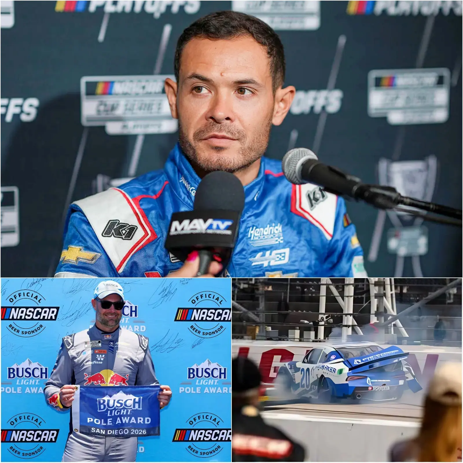 Cover Image for “GO BACK TO SUPERCARS, THIS IS NOT A PLACE FOR A CHEATER LIKE YOU” Kyle Larson has filed a lawsuit against NASCAR, accusing Shane van Gisbergen of cheating by using unauthorized technology at the Anduril 250.