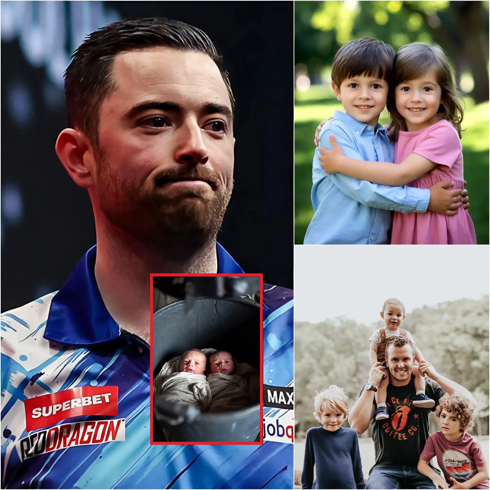 Cover Image for 🚨 BREAKING NEWS : Luke Humphries was moved to tears when he was reunited with the twins he rescued from a trash can 10 years ago. The secret behind his heroic act will amaze you! 👇