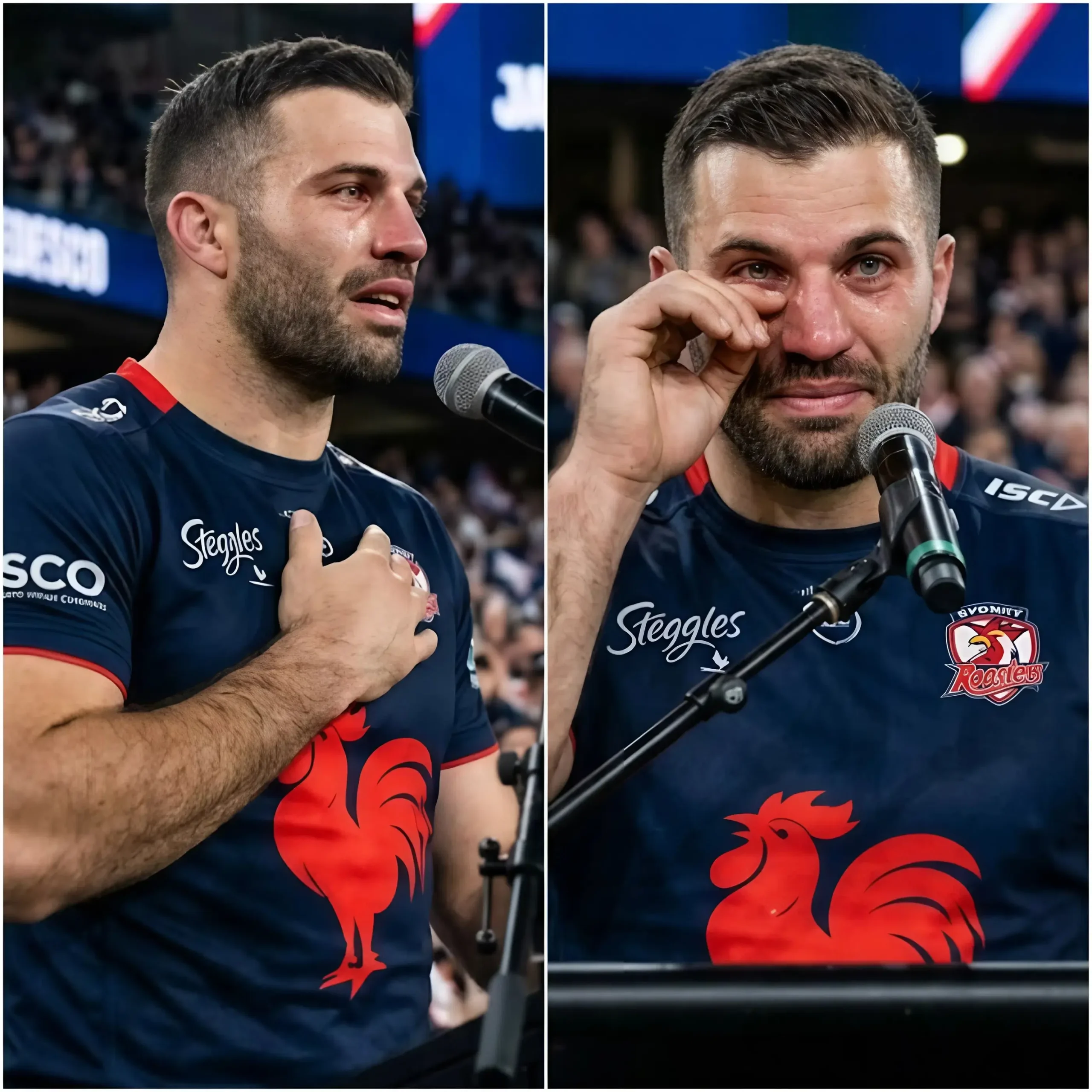 Cover Image for 🚨 BREAKING NEWS – 11 MINUTES AGO AT Allianz Stadium, Australia: Immediately after the match against the Cronulla Sharks, James Tedesco officially confirmed that he… 👇👇