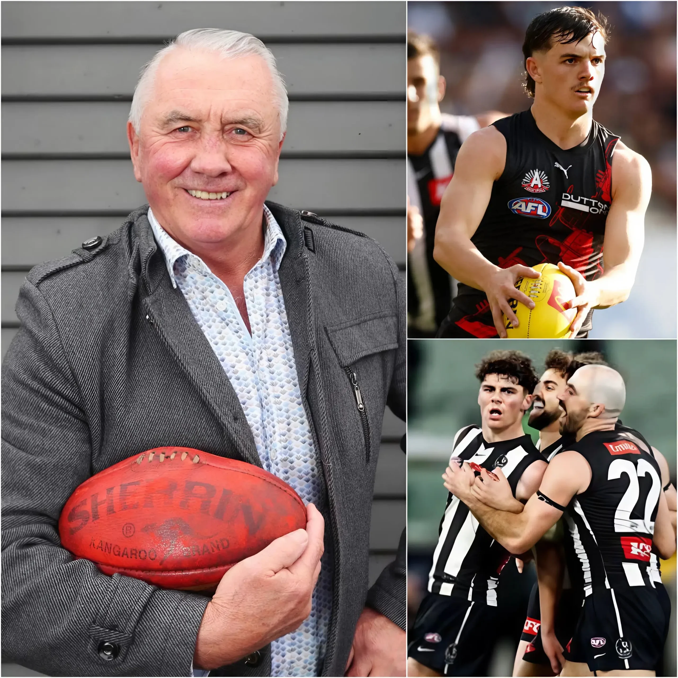 Cover Image for “Since becoming captain, I haven’t seen a player as talented as him; his potential surpasses Nick Daicos.” These emotional words from Tony Shaw