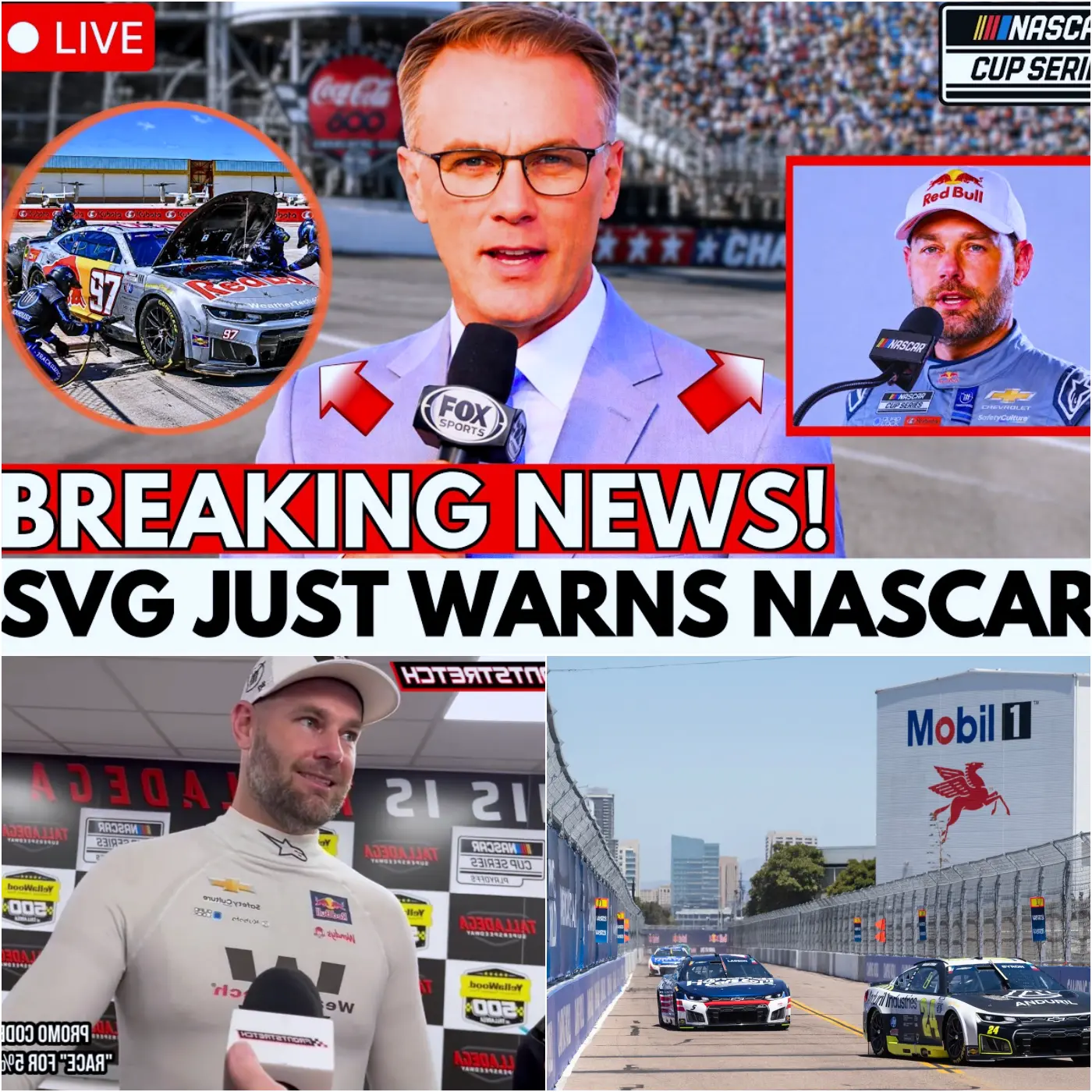 Cover Image for 10 MINUTES AGO!! NASCAR JUST ANNOUNCED WHAT EVERYONE WAS AFRAID OF! SHANEâS VICTORY WILLâŠ
