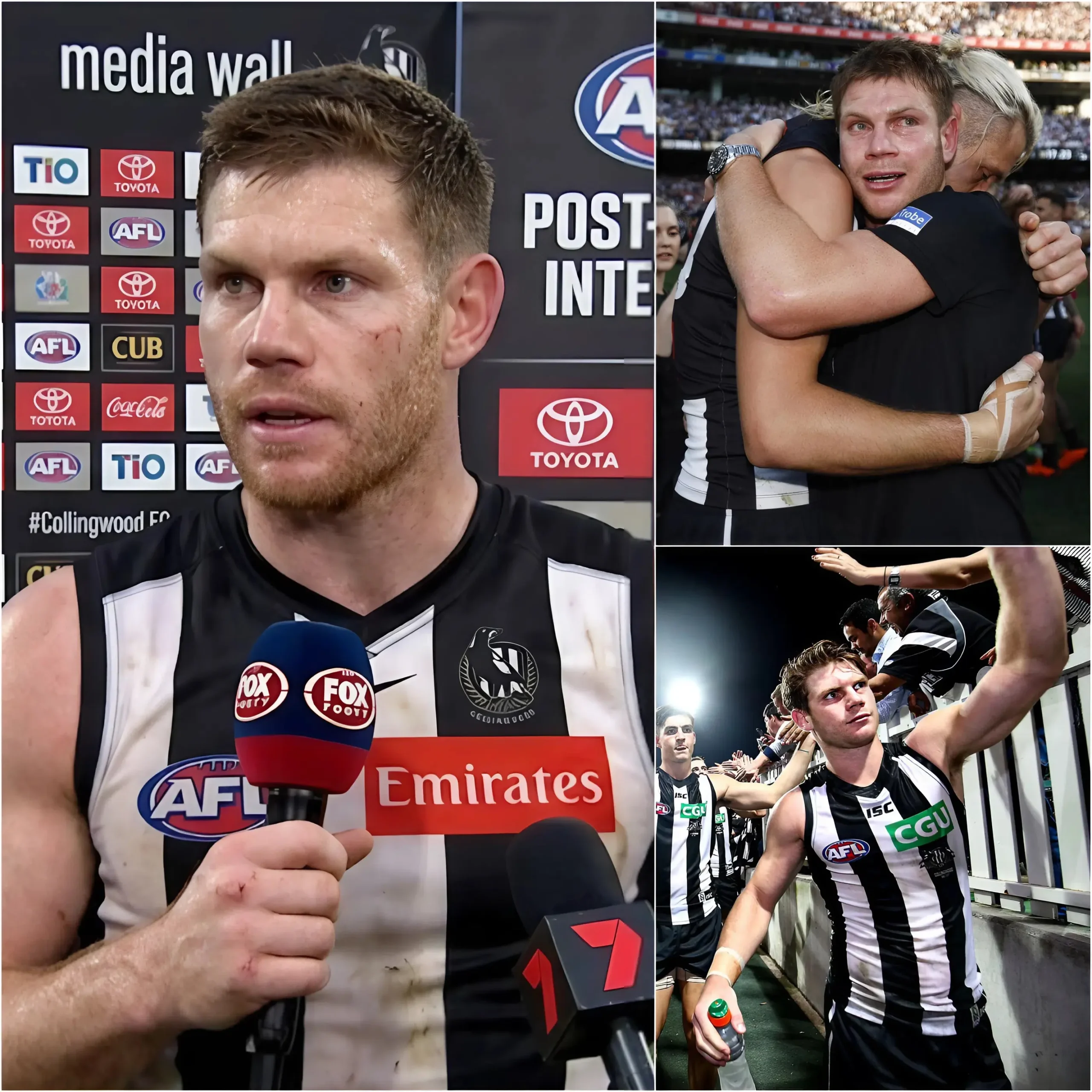 Cover Image for đ AFL TEARS: Taylor Adams Breaks Down in an Emotional Confession â âI Donât Want to Keep It a Secret Anymore, Please Forgive Me.â After years of dedication to top-level football, former vice-captain Taylor Adams has finally revealed his current situation as he officially retires after 229 AFL game