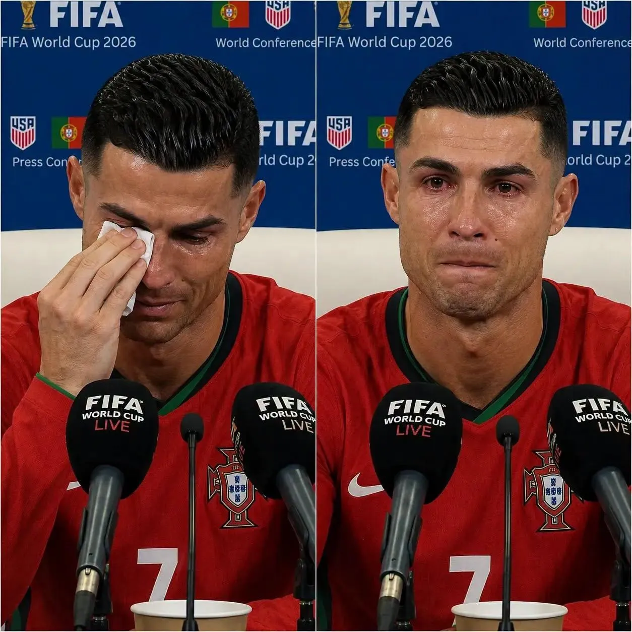 Cover Image for CRISTIANO RONALDO BREAKS HIS SILENCE â HACE 10 MINUTOS EN TEXAS, EE. UU.: RONALDO CONFIRMA OFICIALMENTE QUE ESâŚ