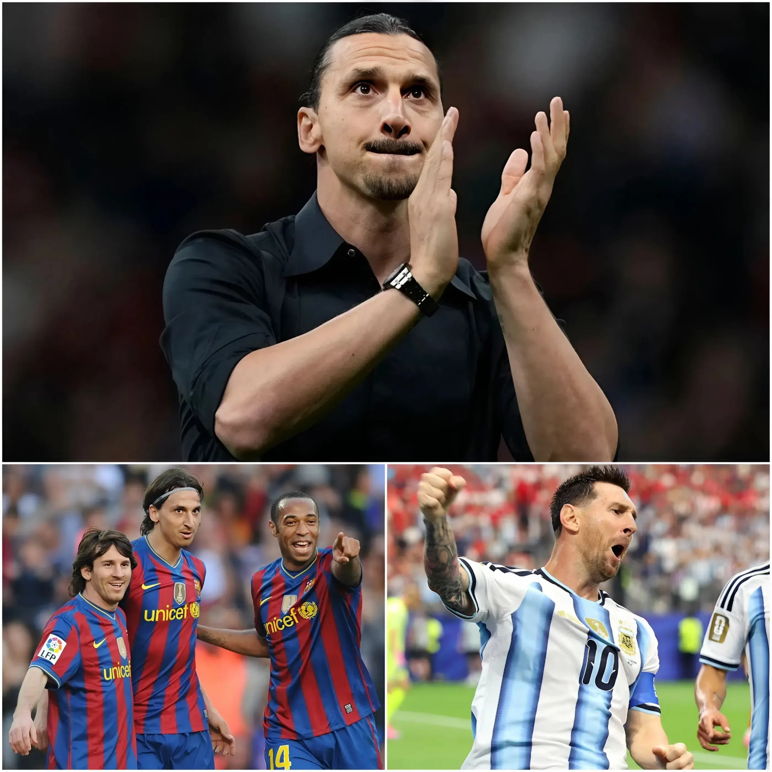Cover Image for Ibrahimović unexpectedly puts Messi back at the center of football’s biggest debate.
