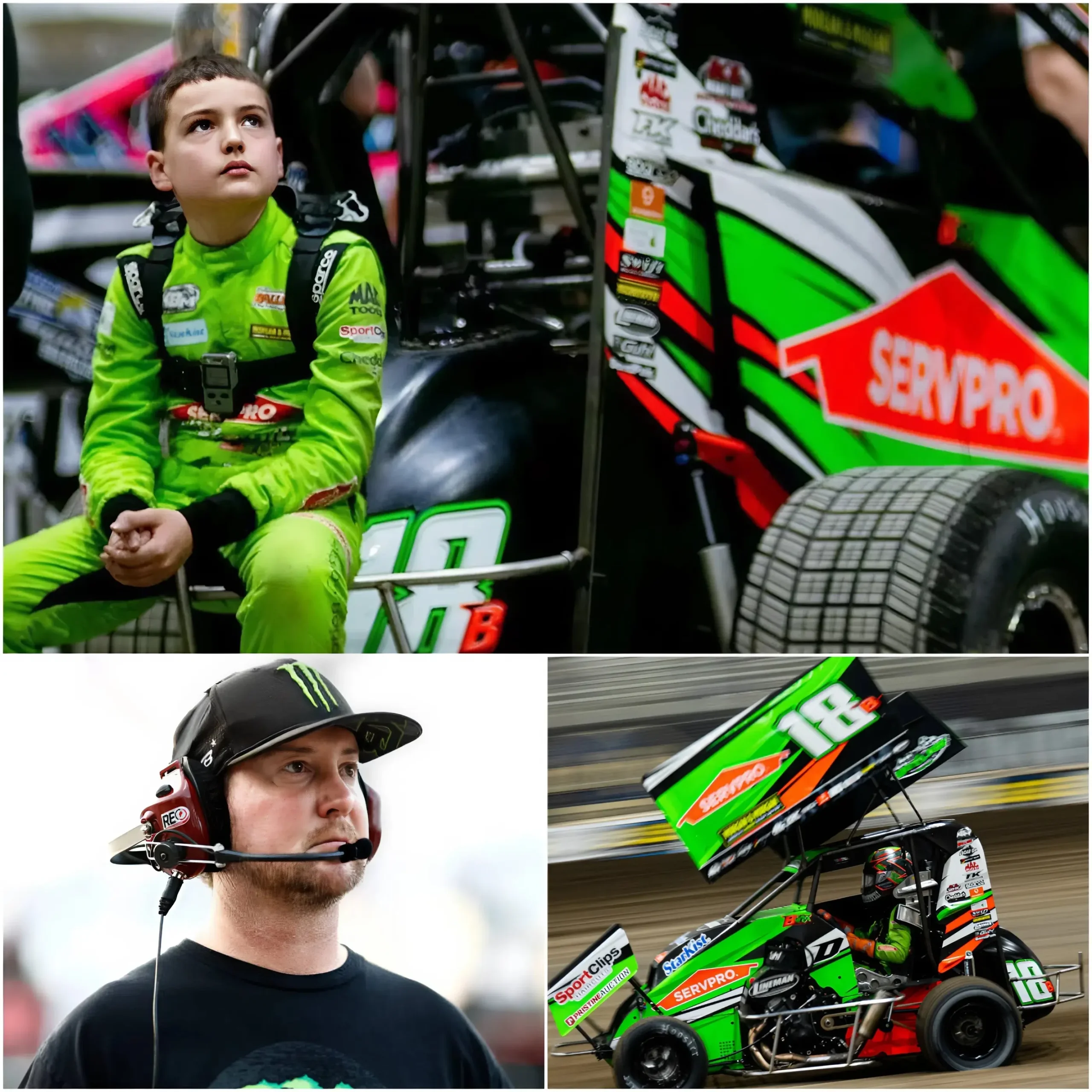Cover Image for 🏁🔥 BREAKING UPDATE: Right after the race, Kurt Busch sent shockwaves through the paddock with his first statement in his new role mentoring Brexton Busch: “I will take him to the top… but he cannot live forever in his family’s shadow.”