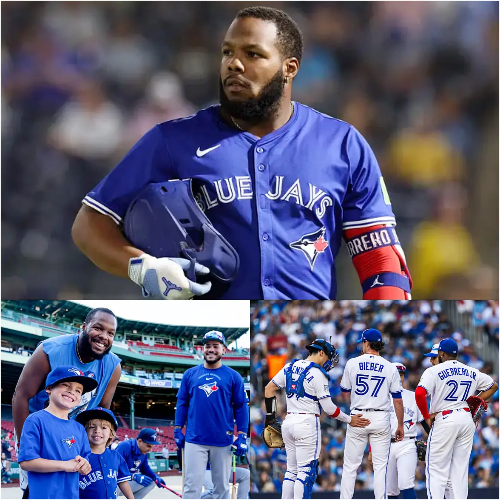 Cover Image for “I just feel so lucky,” Vladimir Guerrero Jr. conveyed a heartfelt message, creating a strong emotional response among Blue Jays fans after a season filled with pressure and high expectations in MLB.