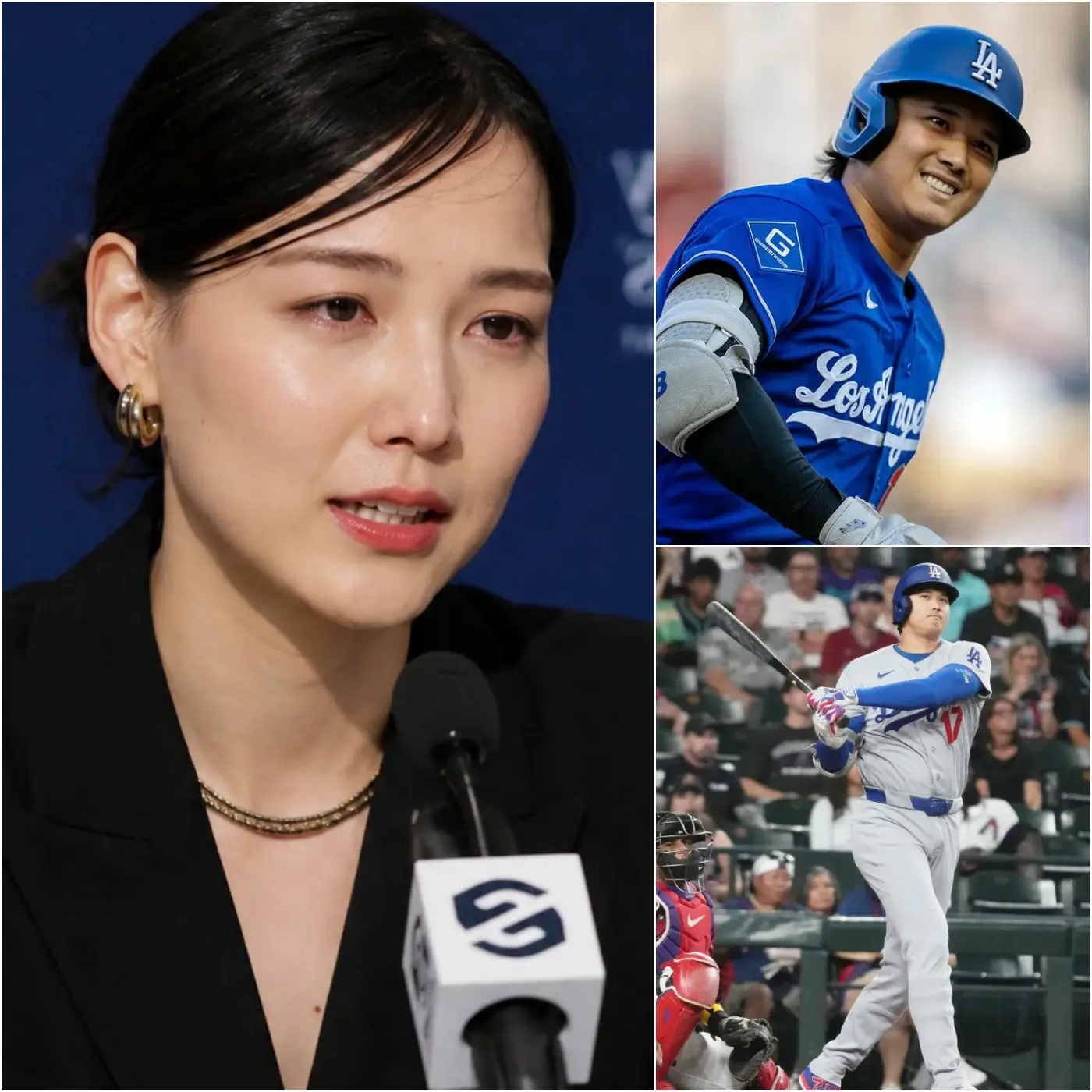 Cover Image for 💔 “HE CHOSE TO SUFFER IN SILENCE…” — Mamiko Tanaka breaks down as she unveils, for the very first time, the unseen struggles behind Shohei Ohtani’s greatness