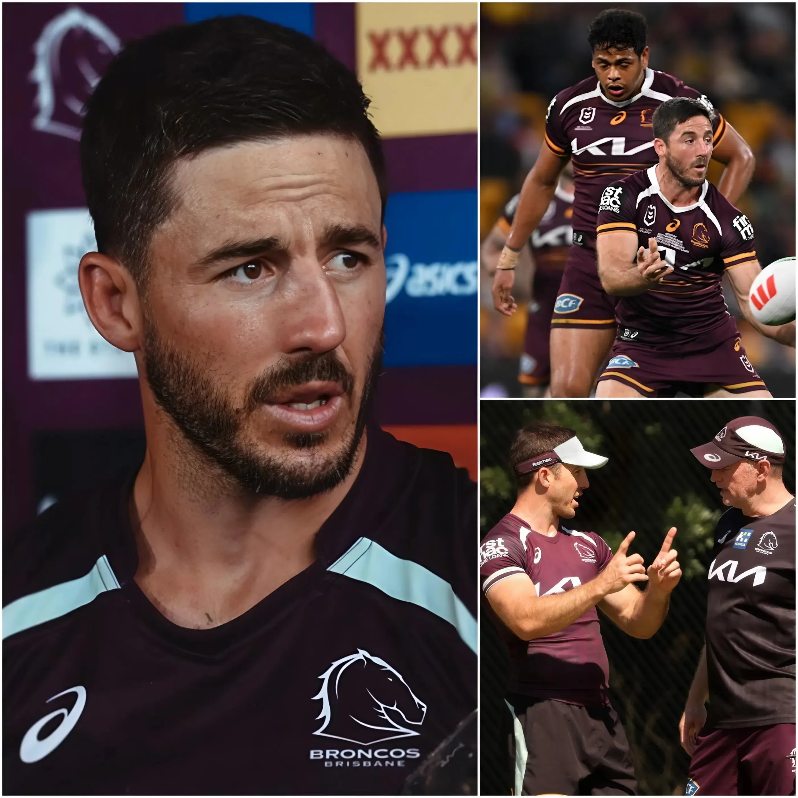 Cover Image for 🔴 GOOD NEWS: Ben Hunt has officially signed a new contract extension with the Brisbane Broncos. All personal terms were finalised quickly and smoothly, but Ben himself has now revealed the REAL REASON
