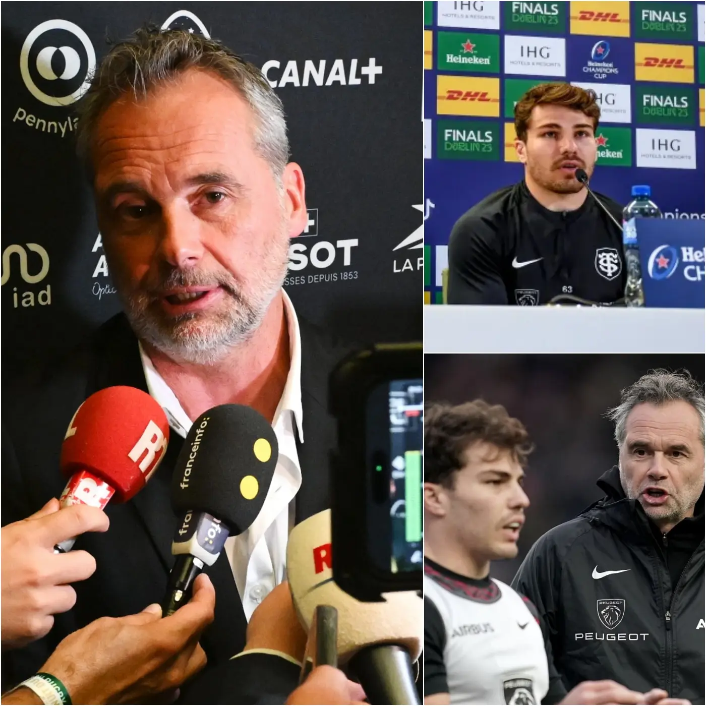 Cover Image for 🚨 INFO FLASH : Une réunion interne urgente de plus de deux heures entre la direction du Stade Toulousain et les principaux responsables vient de se terminer concernant la préparation du dernier match de Top 14 contre Montpellier Hérault. L’entraîneur Ugo Mola a personnellement annoncé qu’Antoine DuPont…
