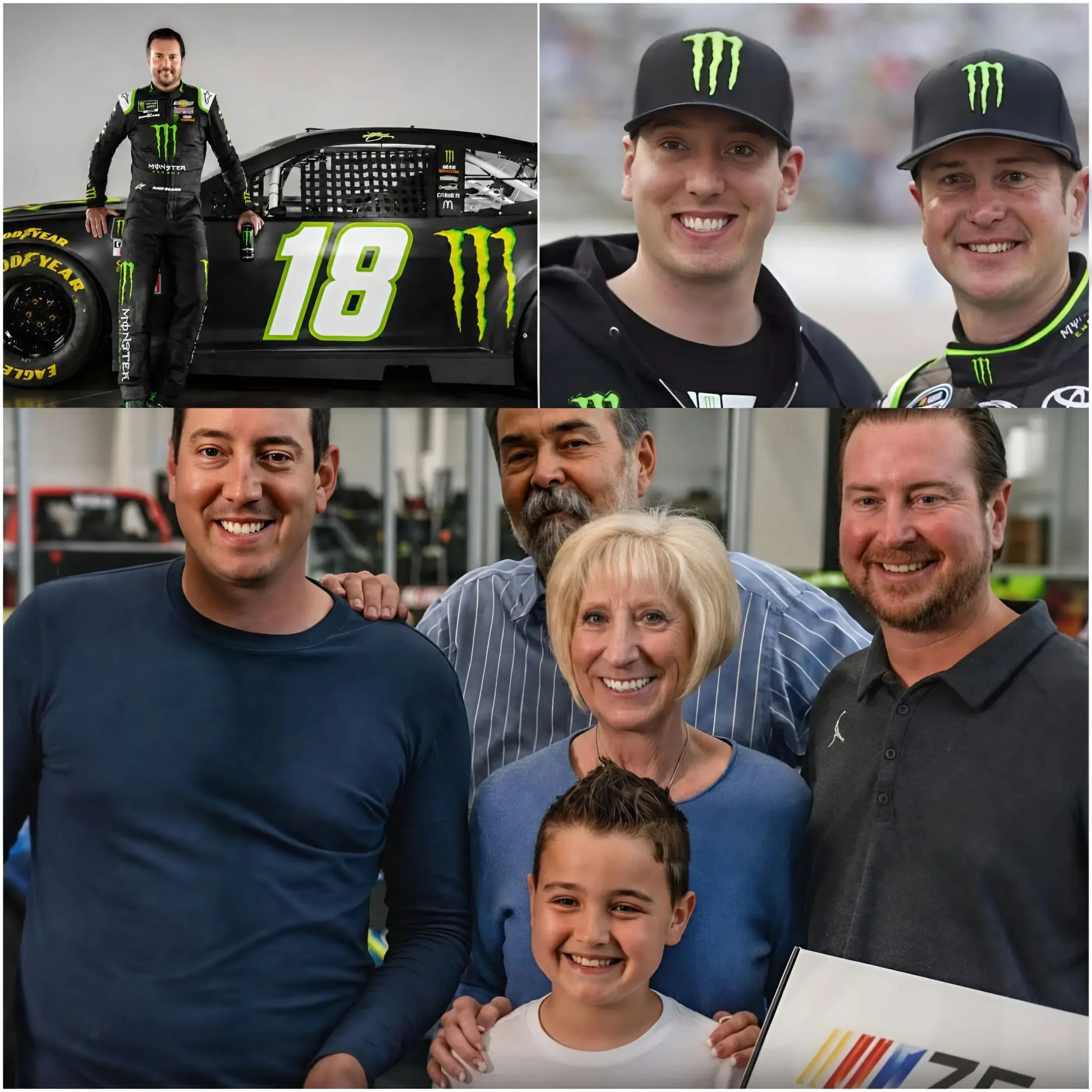 Cover Image for BREAKING NEWS: Kurt Busch has shared his first public message since Kyle Busch’s death… and his words are breaking hearts across the racing world.