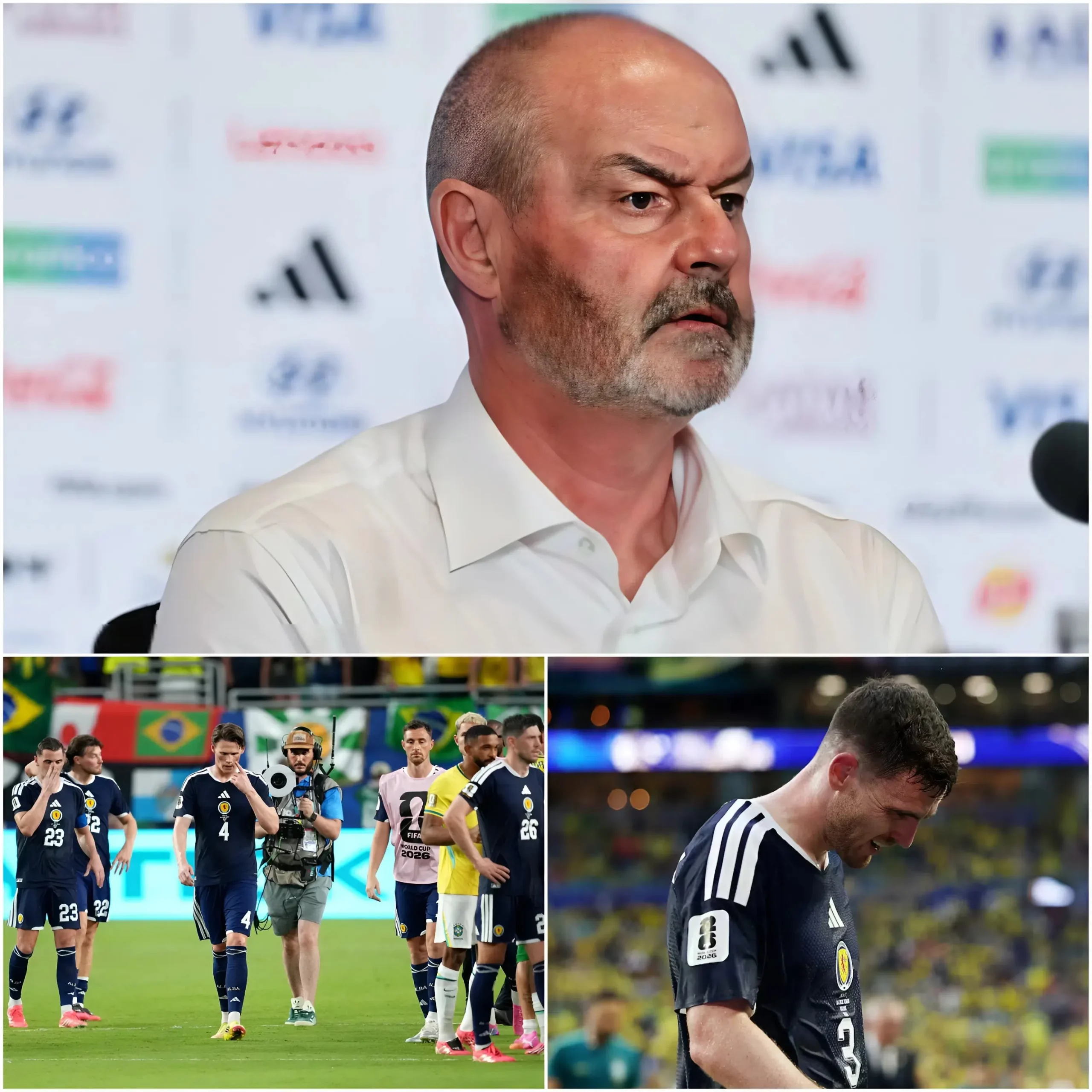 Cover Image for “THIS WILL BE THE LAST TIME HE EVER PLAYS FOR SCOTLAND” – Head coach Steve Clarke has officially announced the permanent removal of a player from the Scotland national team, stating that the player will never be called up again under any circumstances.