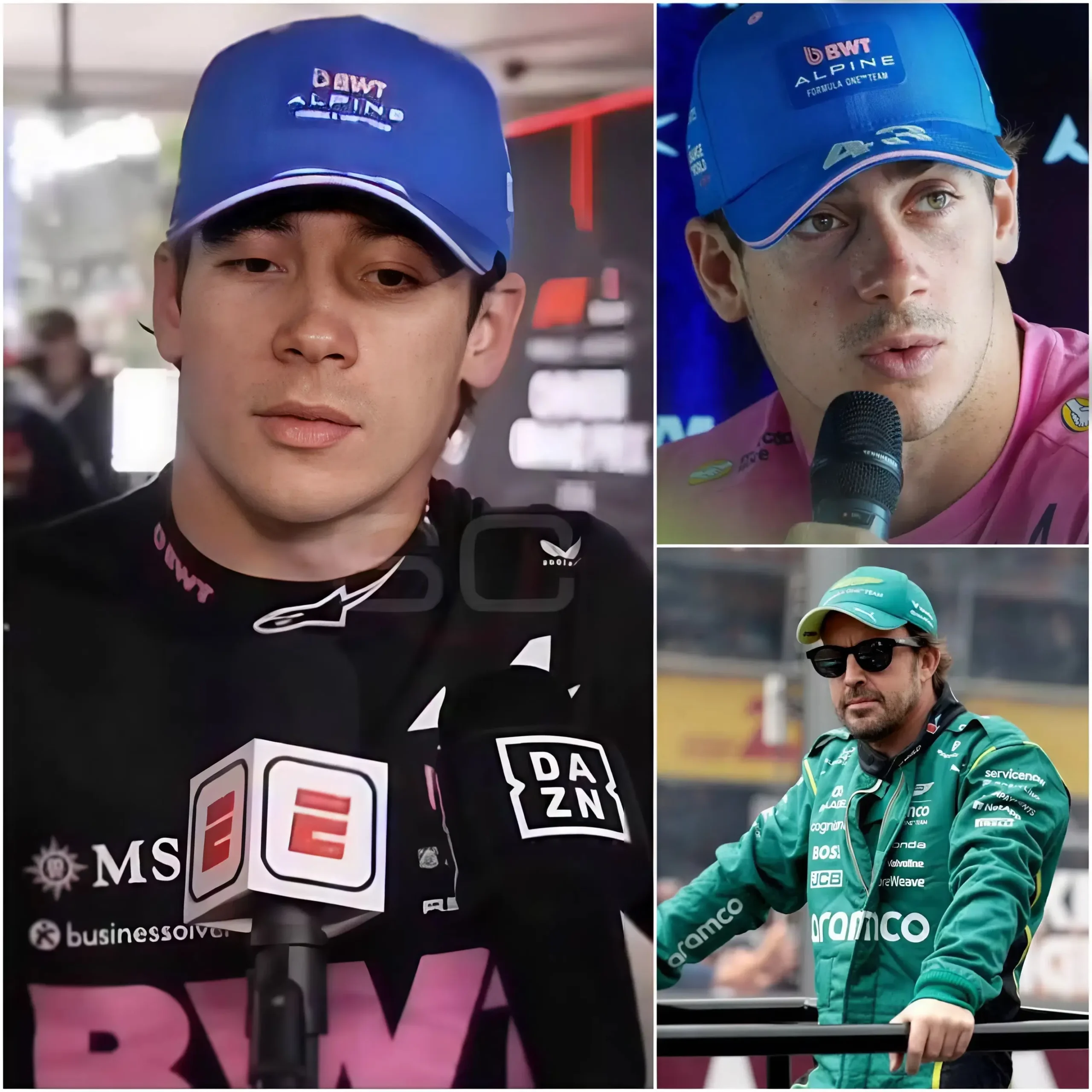 Cover Image for Colapinto se pronuncia en medio de la tormenta que rodea a Briatore y Alonso en Alpine.