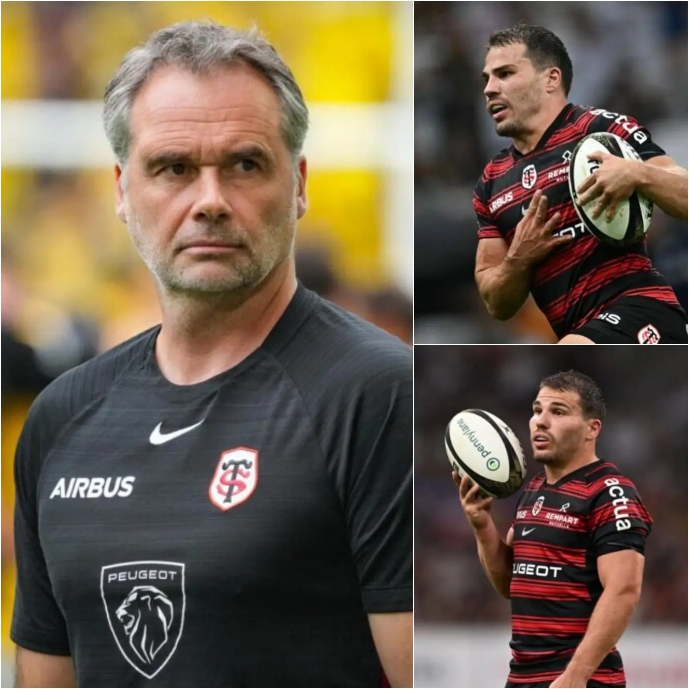 Cover Image for Il y a 10 minutes : Ugo Mola, figure emblématique du Stade Toulousain, sort enfin du silence avec une prise de parole explosive pour défendre Antoine Dupont