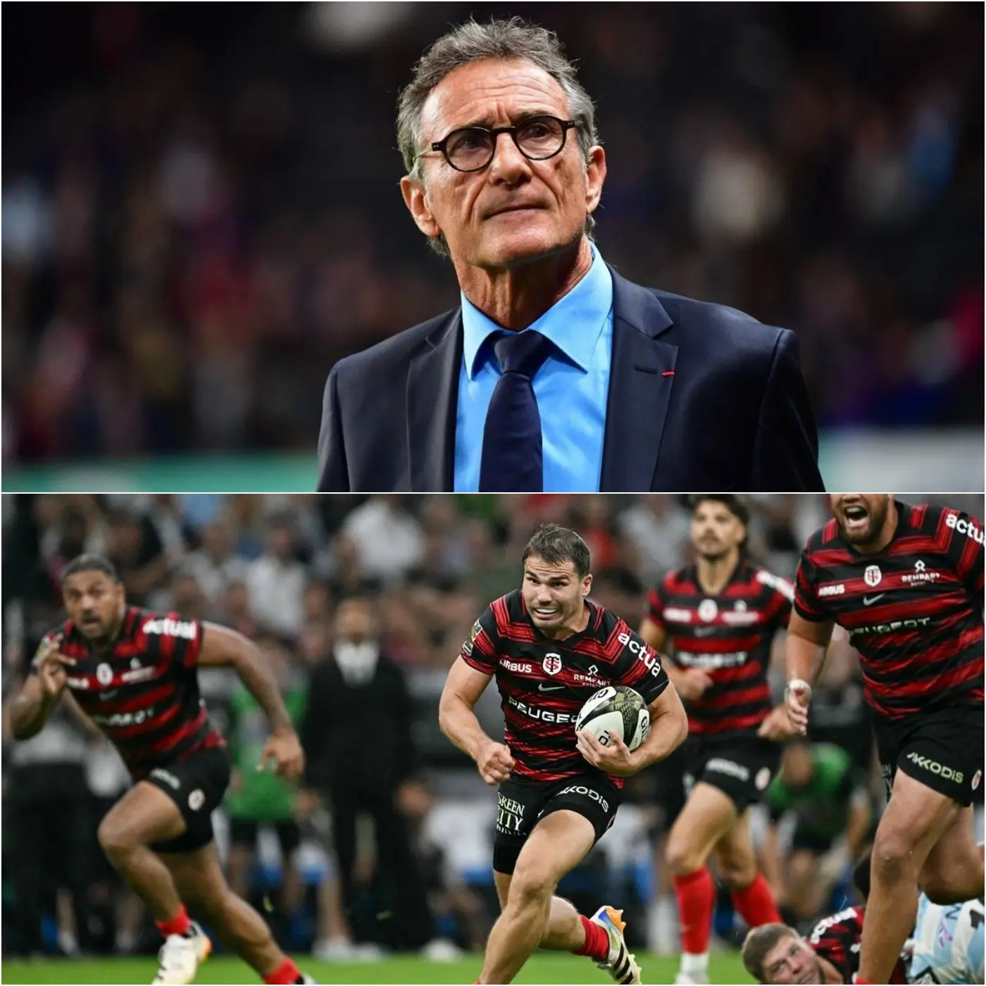 Cover Image for 🔴 À l’approche de la finale du Top 14 contre Montpellier, le Stade Toulousain est sur le point de réaliser un exploit rare : remporter le Brennus Shield pour la quatrième fois consécutive