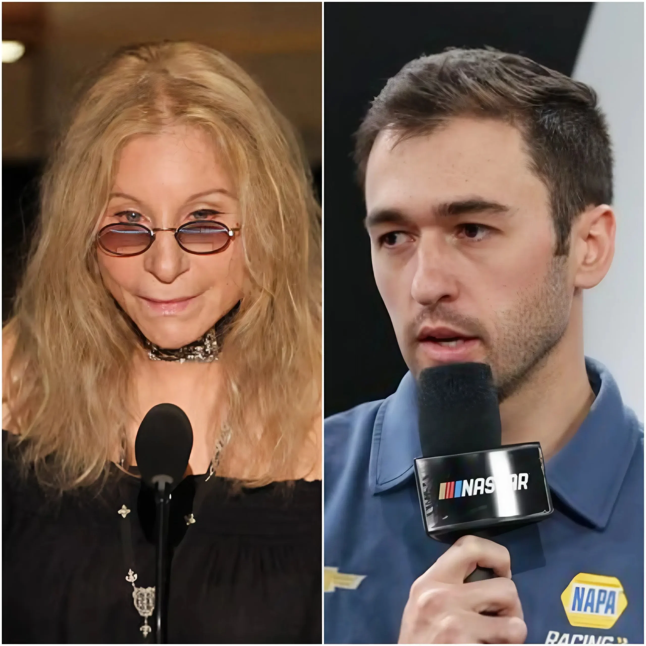 Cover Image for 🏁🔥“Barbra Streisand Said Chase Elliott Should Be ‘Silenced’ — Then He Read Her Words Live on TV” When Barbra Streisand accused Chase Elliott of being “dangerous” and suggested he should be “silenced,” she likely didn’t expect any response at all.