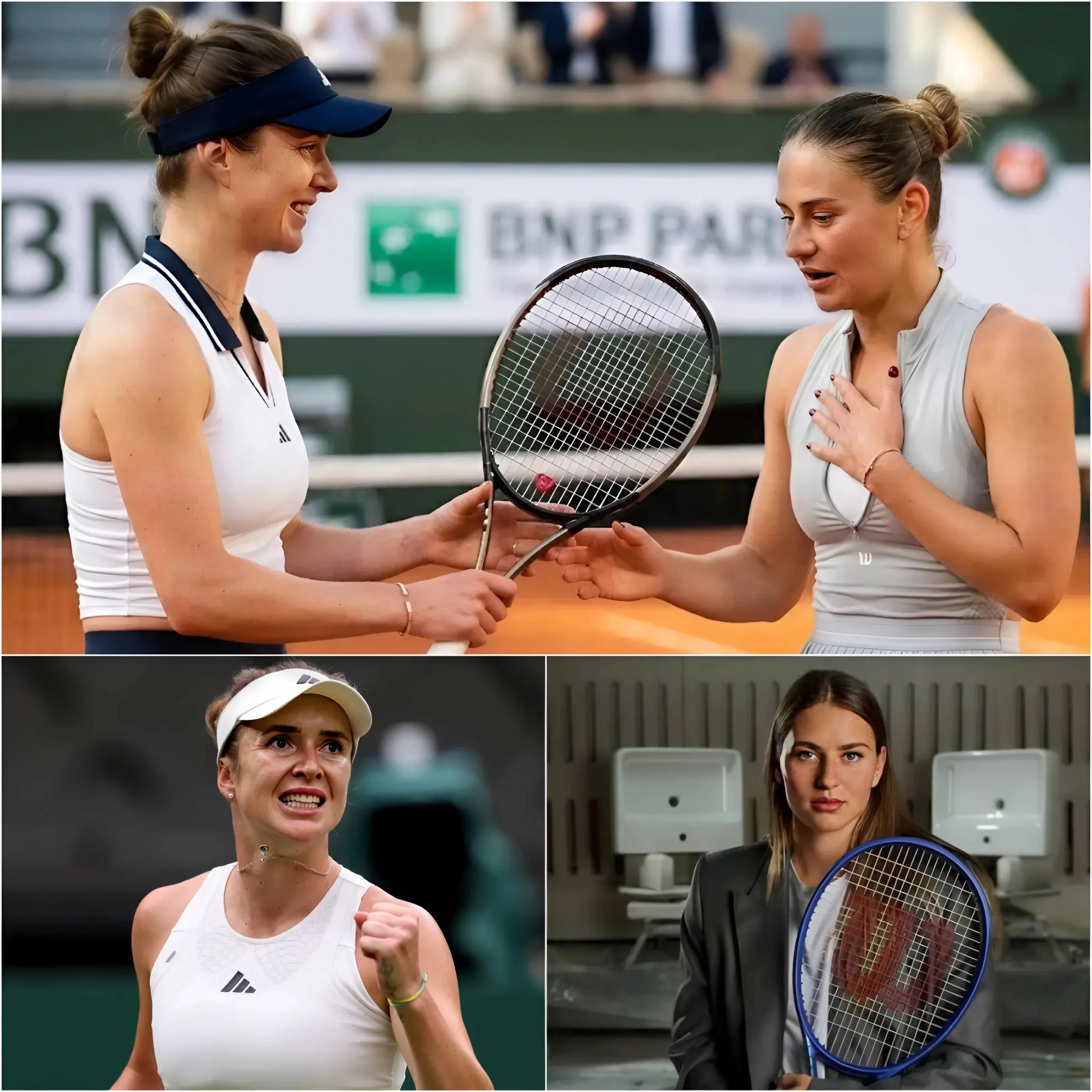 Cover Image for Everyone thought the match between Elina Svitolina and Marta had ended like any other tennis match.