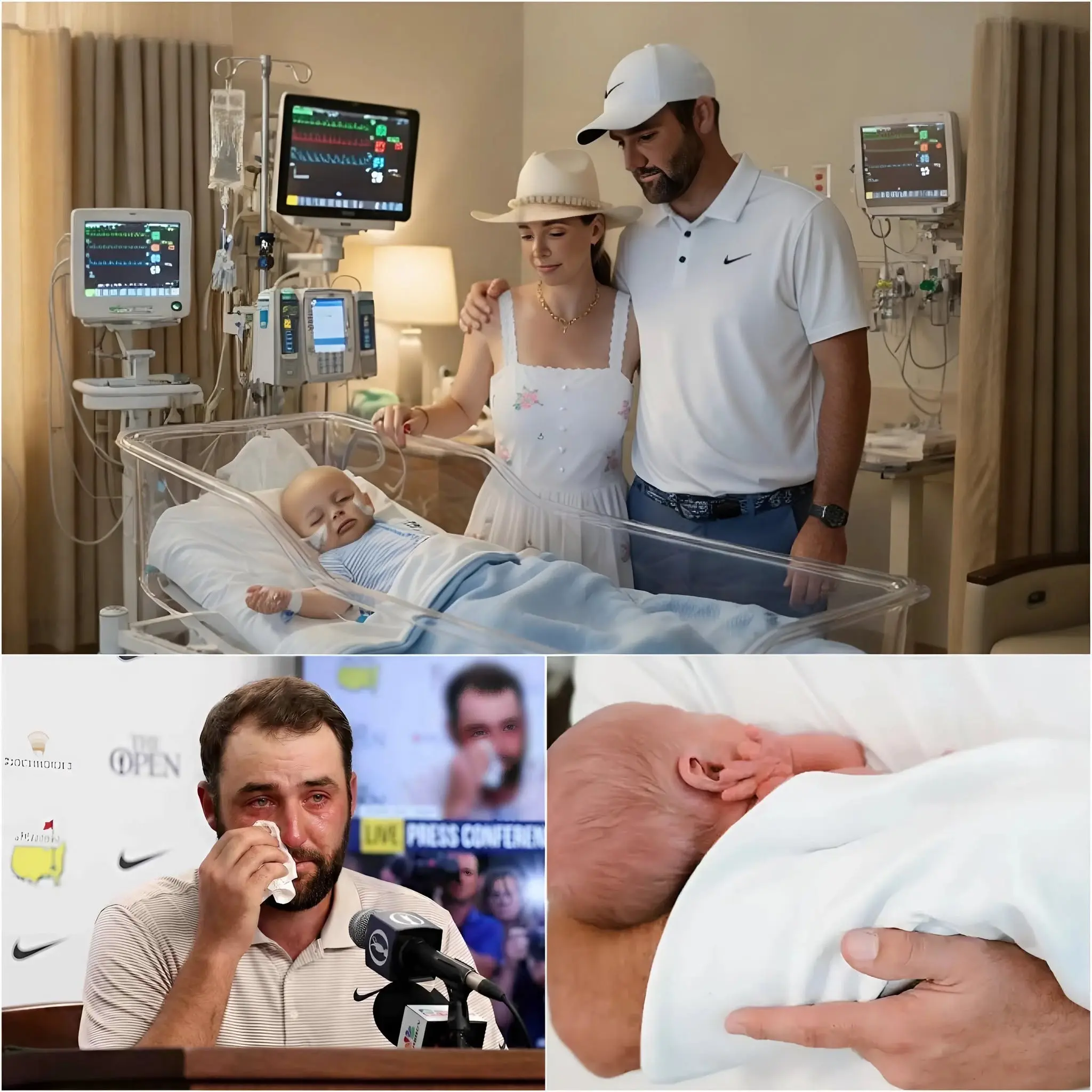 Cover Image for Just 30 minutes ago, a wave of shock and profound sorrow spread across the global golf community as countless condolences began pouring in for Scottie Scheffler’s family following the heartbreaking news announced last night.