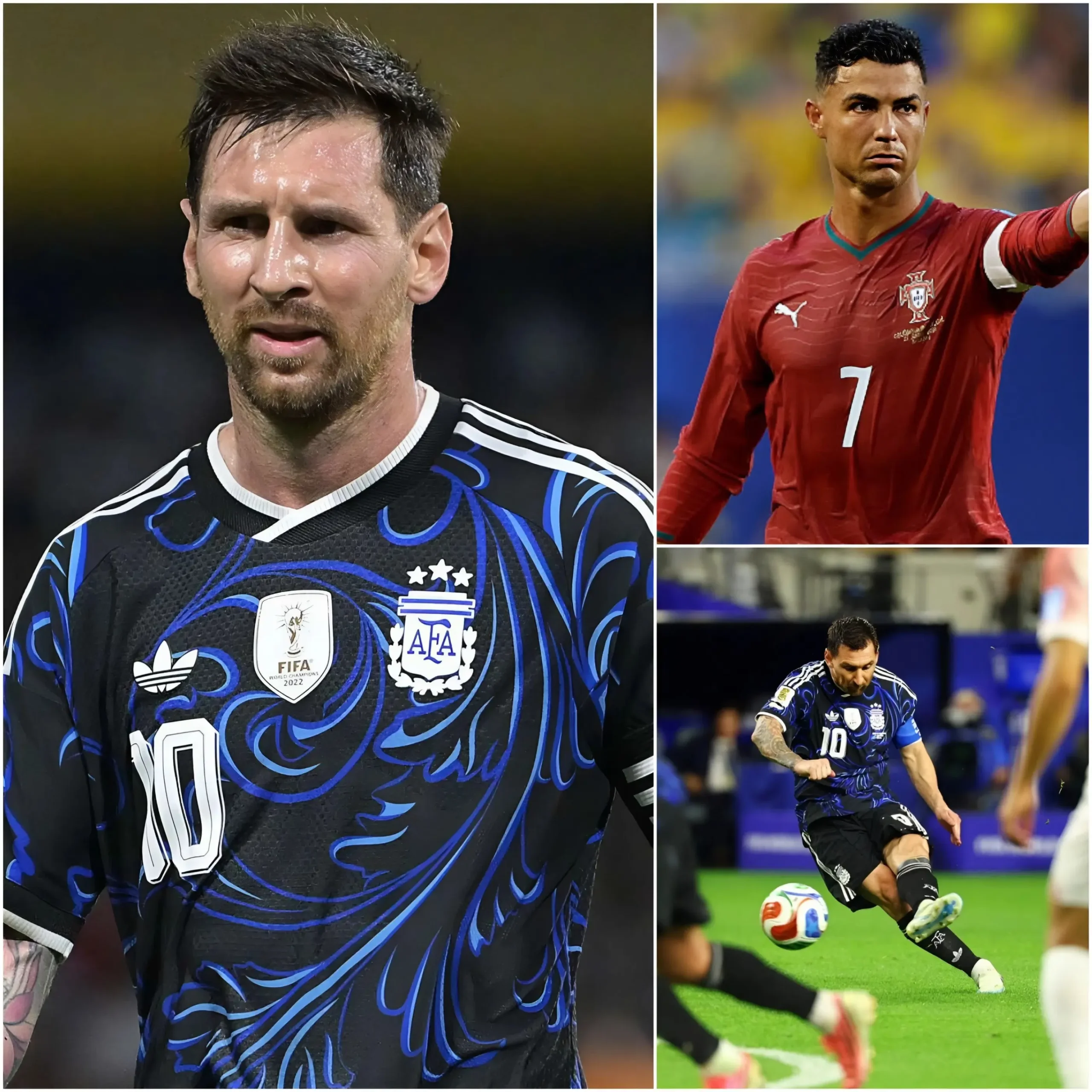Cover Image for 🚨 ÚLTIMA HORA: Justo después de marcar contra Jordania y elevar su cuenta goleadora en el Mundial 2026 a 6 goles, Messi envió un mensaje de 10 PALABRAS a los rivales que compiten por el título. En particular, mencionó deliberadamente a Cristiano Ronaldo, dejando a todos sorprendidos por el verdadero significado detrás de sus palabras…