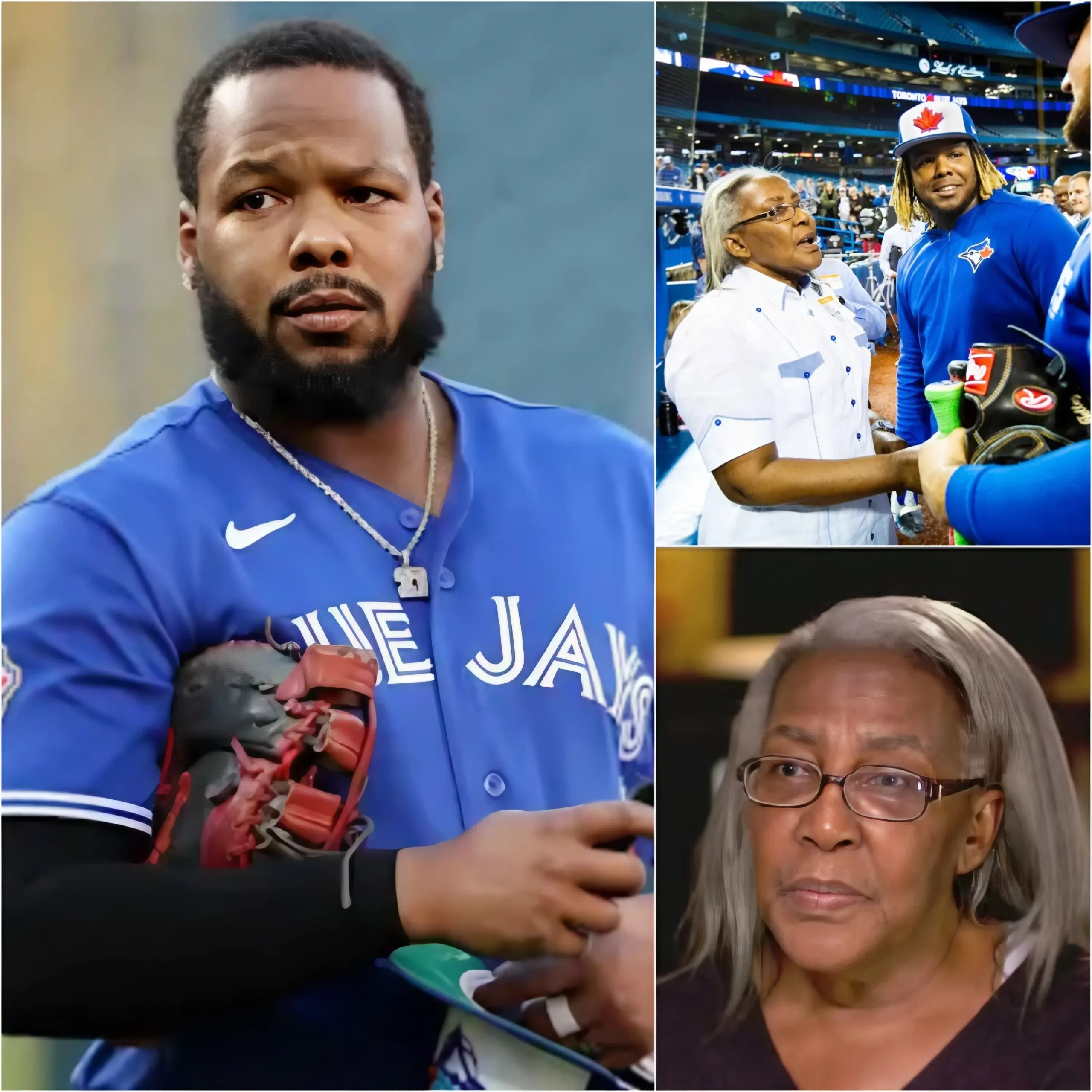Cover Image for “Come back to being the passionate boy you were in the backyard…” While Toronto Blue Jays fans anxiously followed Vladimir Guerrero Jr.’s elbow injury, a touching message, believed to be from his grandmother, unexpectedly went viral, moving the MLB community.