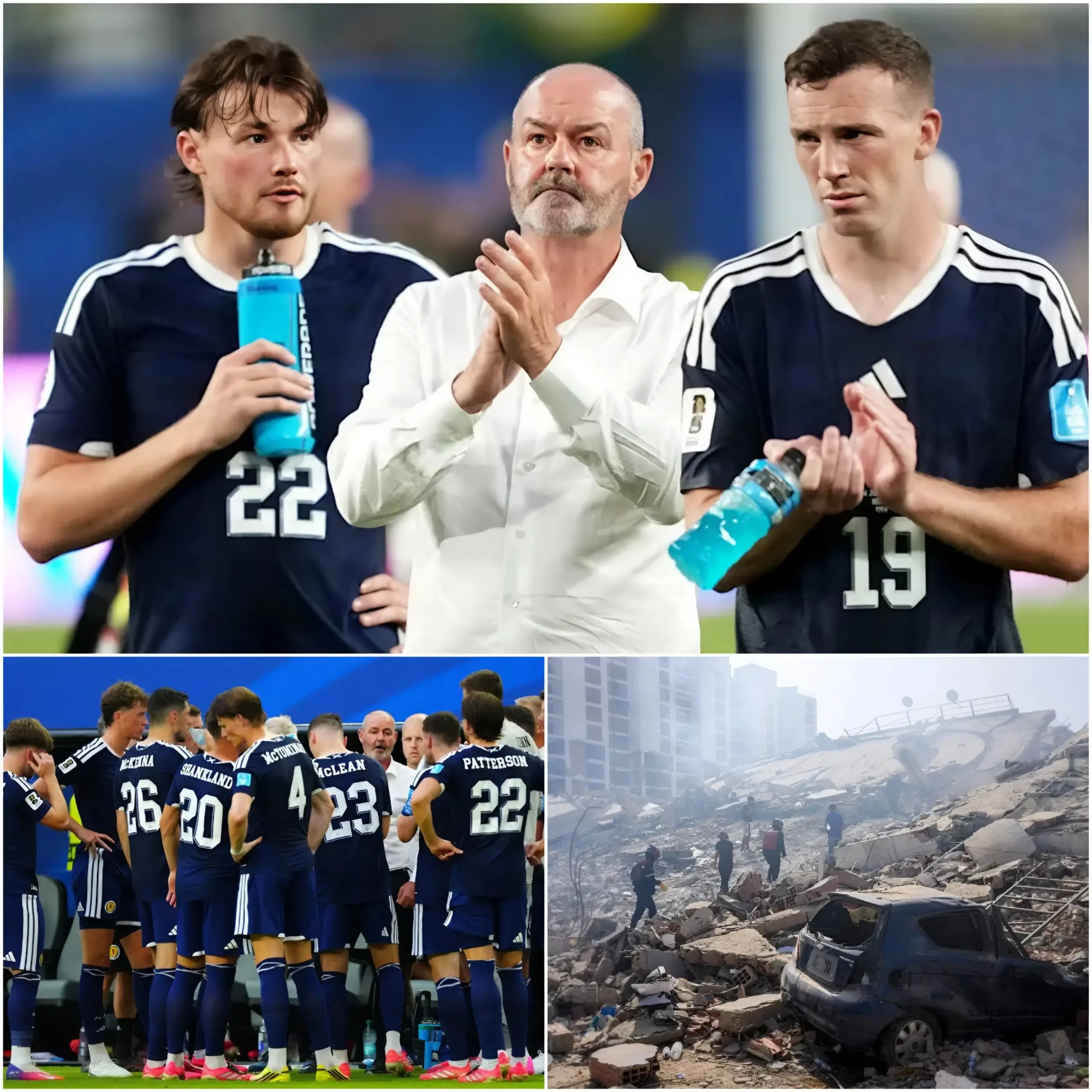 Cover Image for ❤️HEARTWARMING: The leadership of the Scotland national team has reportedly made a truly meaningful gesture to support the victims of the earthquake in Venezuela. It is a remarkable act of compassion that has made Scotland supporters incredibly proud, even though the team has already been eliminated from the tournament. More details below. 👇👇
