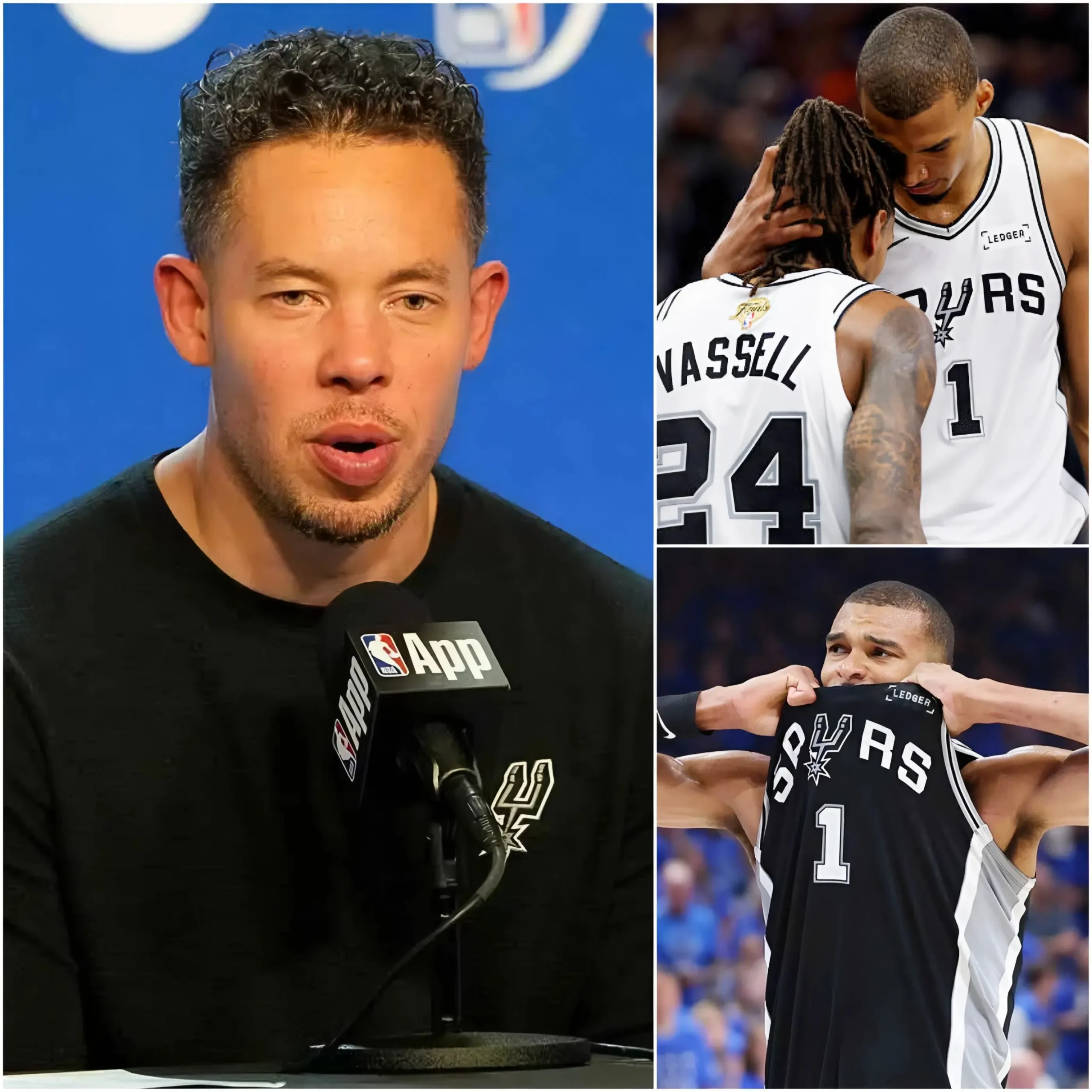 Cover Image for 🚨🏀 “I WILL RESIGN IF HE STAYS HERE…” Mitch Johnson has reportedly issued an ultimatum targeting a player within the San Antonio Spurs roster.