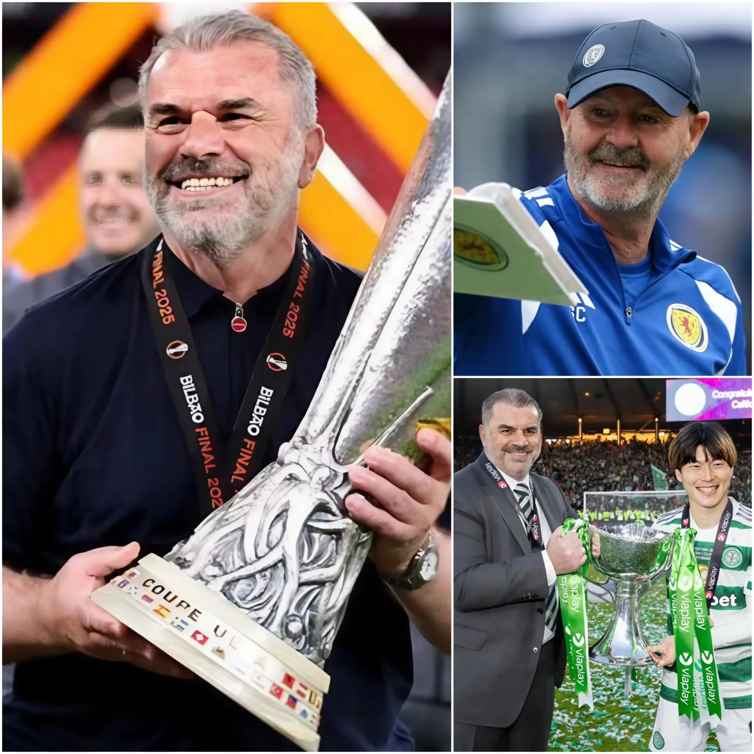 Cover Image for 🚨 15 MINUTES AGO: The Scottish Football Association has made a highly attractive offer to former Celtic manager Ange Postecoglou. Many experts believe Postecoglou is the most suitable candidate to replace Steve Clarke for THE FOLLOWING 3 REASONS… See details below 👇👇