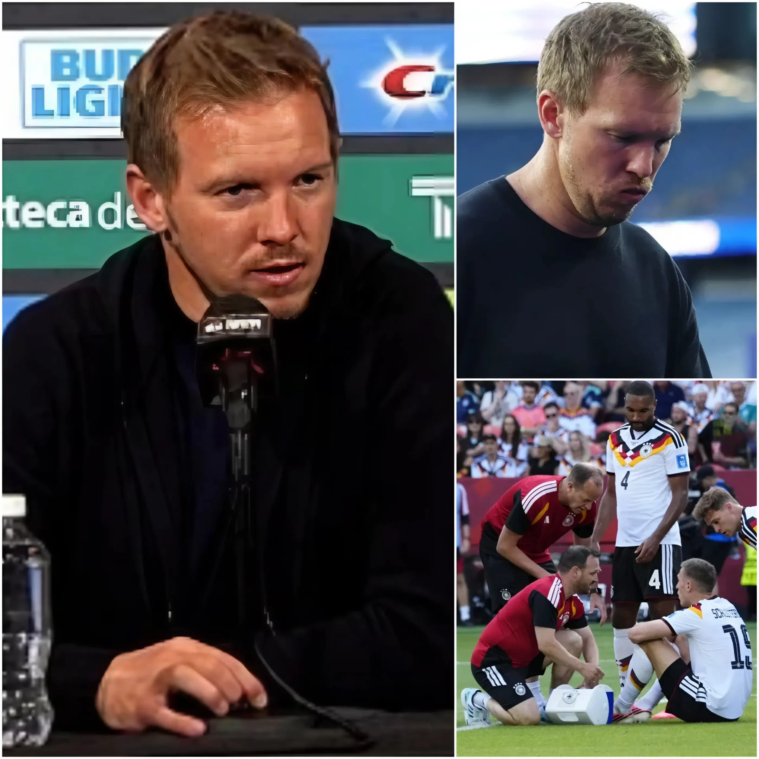 Cover Image for SPANNUNG: Nach der Niederlage gegen Paraguay räumte Julian Nagelsmann ein, dass entscheidende Momente Deutschland teuer zu stehen gekommen waren.