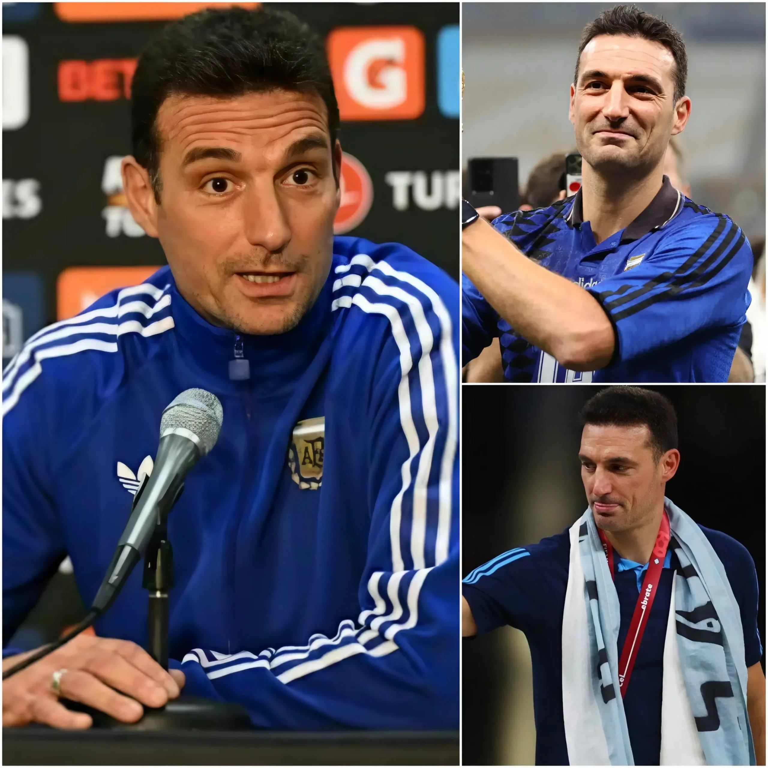 Cover Image for Coach Scaloni reveals the reason he agreed to stay in Argentina. The truth behind this decision has fans eagerly anticipating…