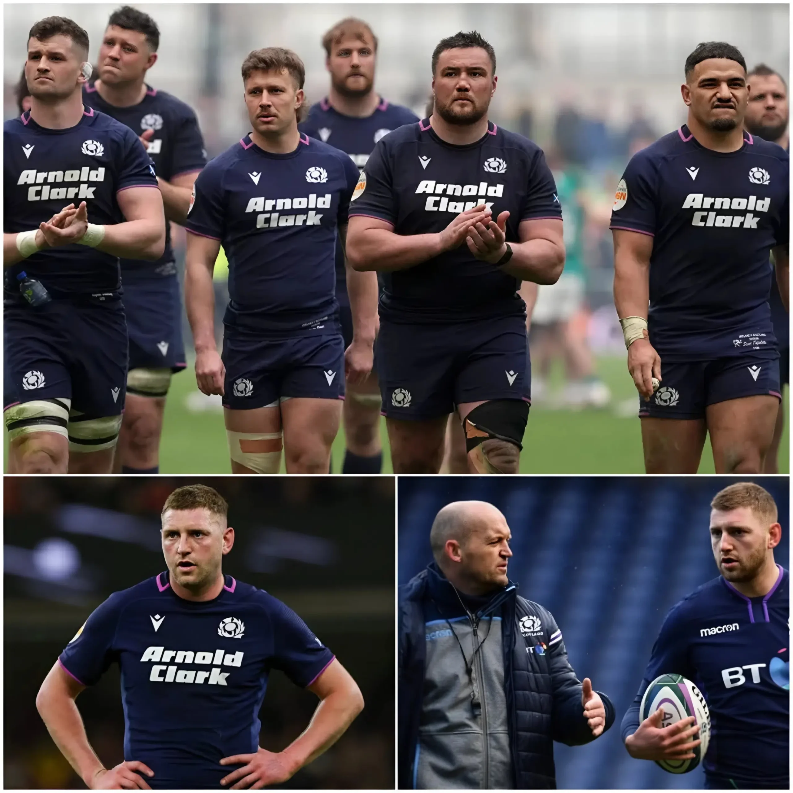 Cover Image for 🔥 5 MINUTES AGO: Immediately after head coach Gregor Townsend announced the provisional 36-man squad for the upcoming Nations Championship, reports emerged of tensions within the Scotland national team.