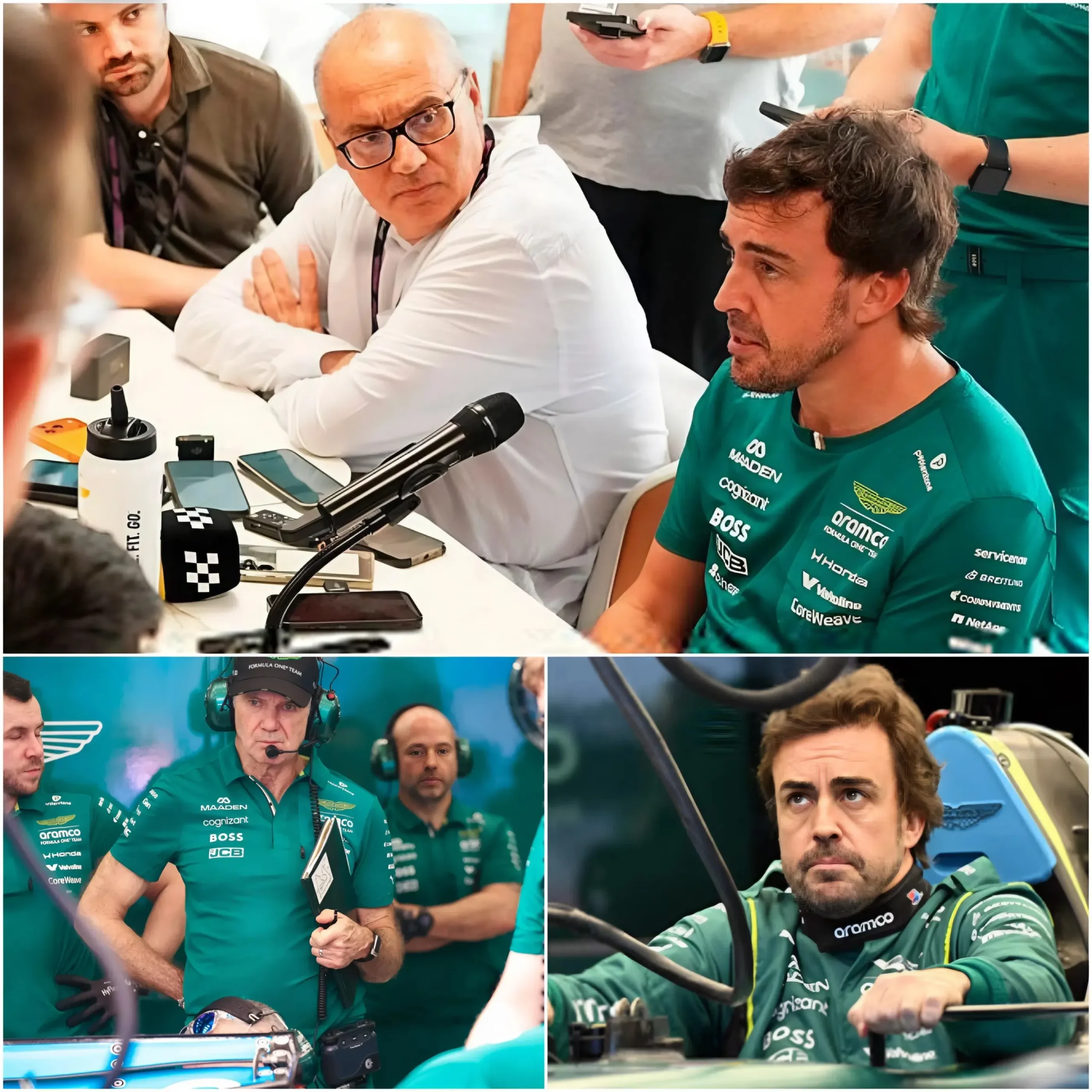 Cover Image for El misterioso AMR26B de Fernando Alonso ya agita el paddock con una promesa que nadie se atreve a ignorar.