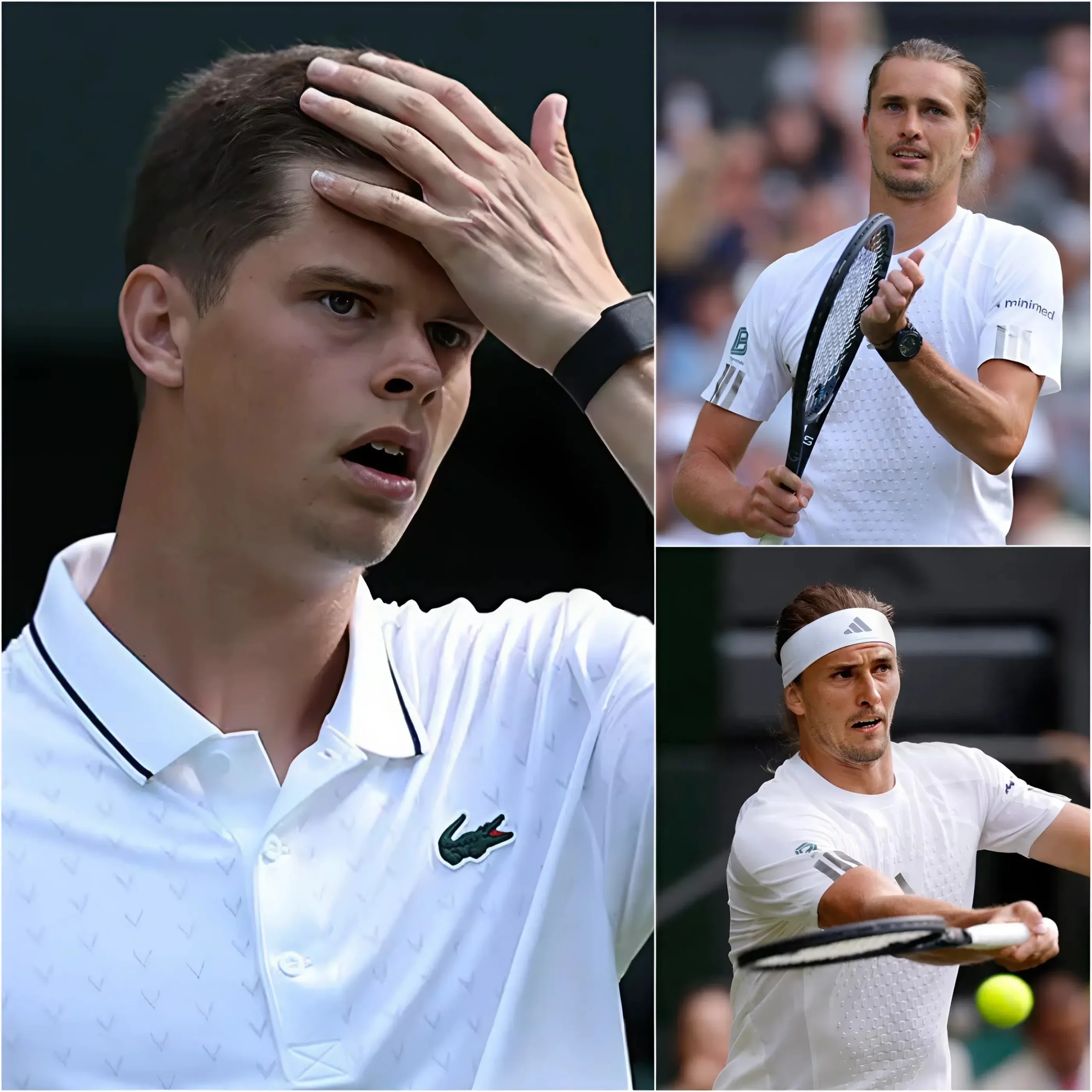 Cover Image for “If you want him to win, then remove me from the draw,” Alexander Blockx yelled angrily after his four-set defeat to Alexander Zverev at Wimbledon. “I’m being bullied right here,” Blockx protested