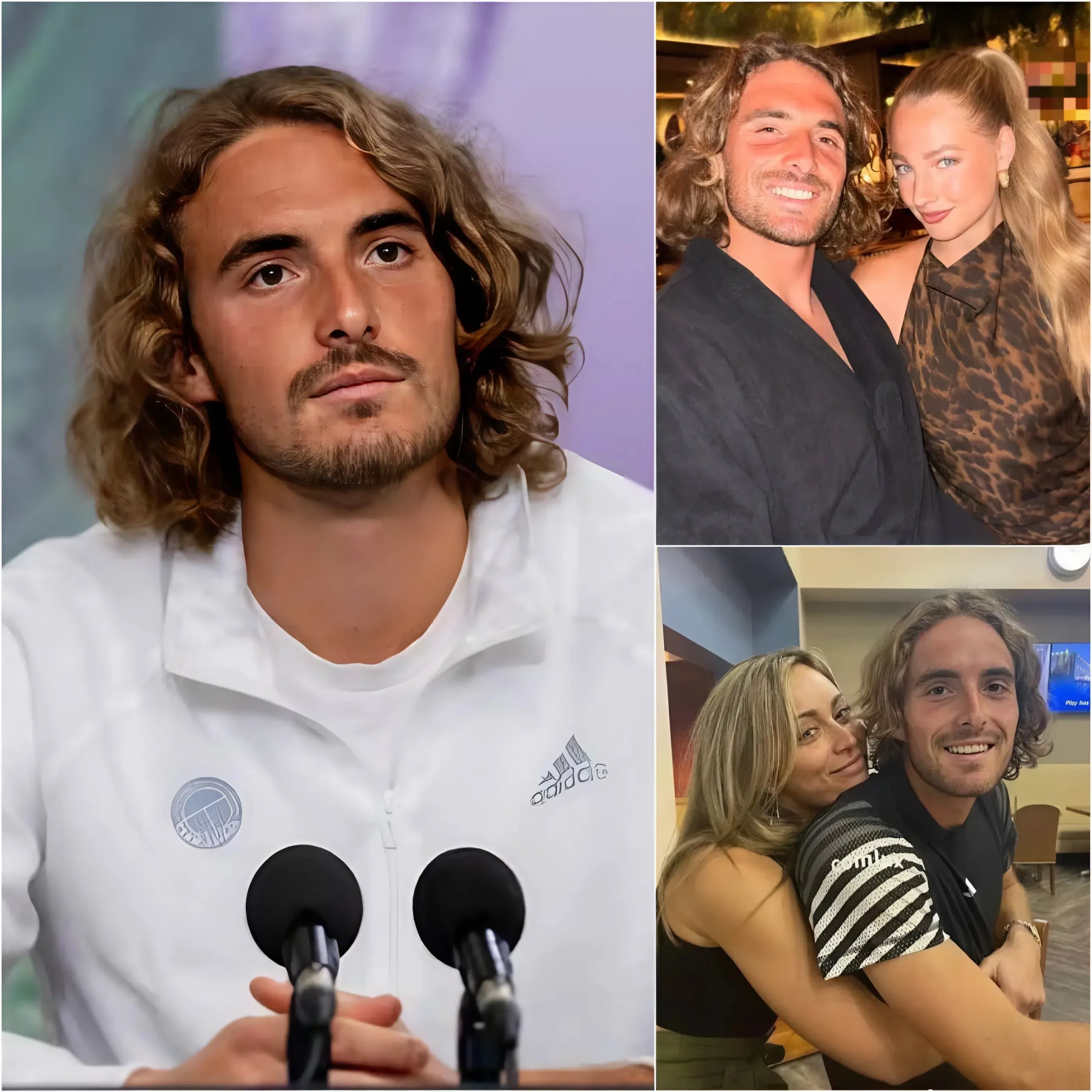 Cover Image for 💥 💥 SHOCKING ANNOUNCEMENT: Stefanos Tsitsipas and his girlfriend, Kristen Thoms, have just made