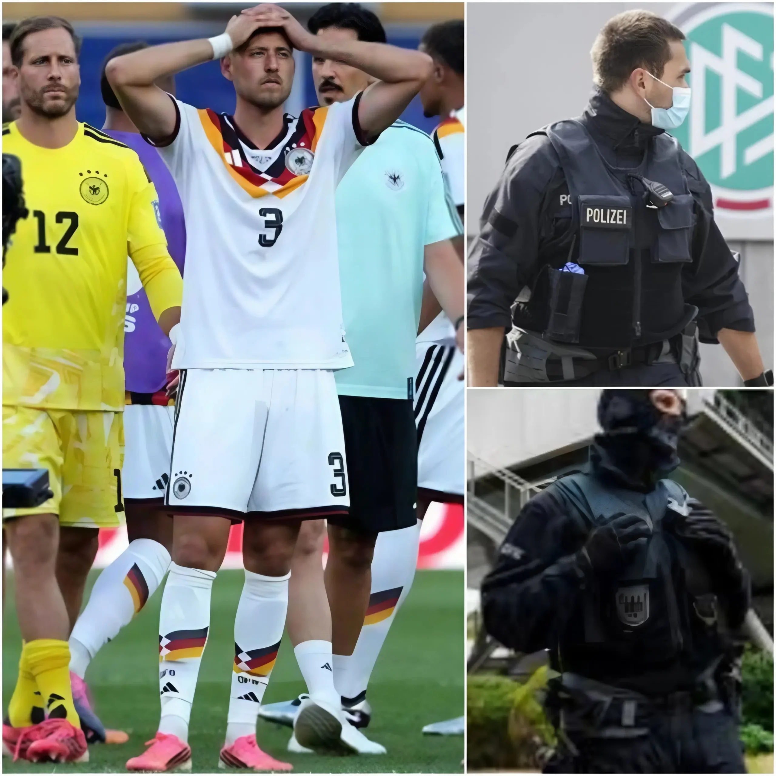 Cover Image for Eilmeldung: Nur wenige Tage nach dem Schock über das Ausscheiden bei der Weltmeisterschaft 2026 erlebten deutsche Fußballfans eine weitere Überraschung: Die Zentrale des Deutschen Fußball-Bunds (DFB) wurde aus einem schwerwiegenden Grund von der Polizei durchsucht…