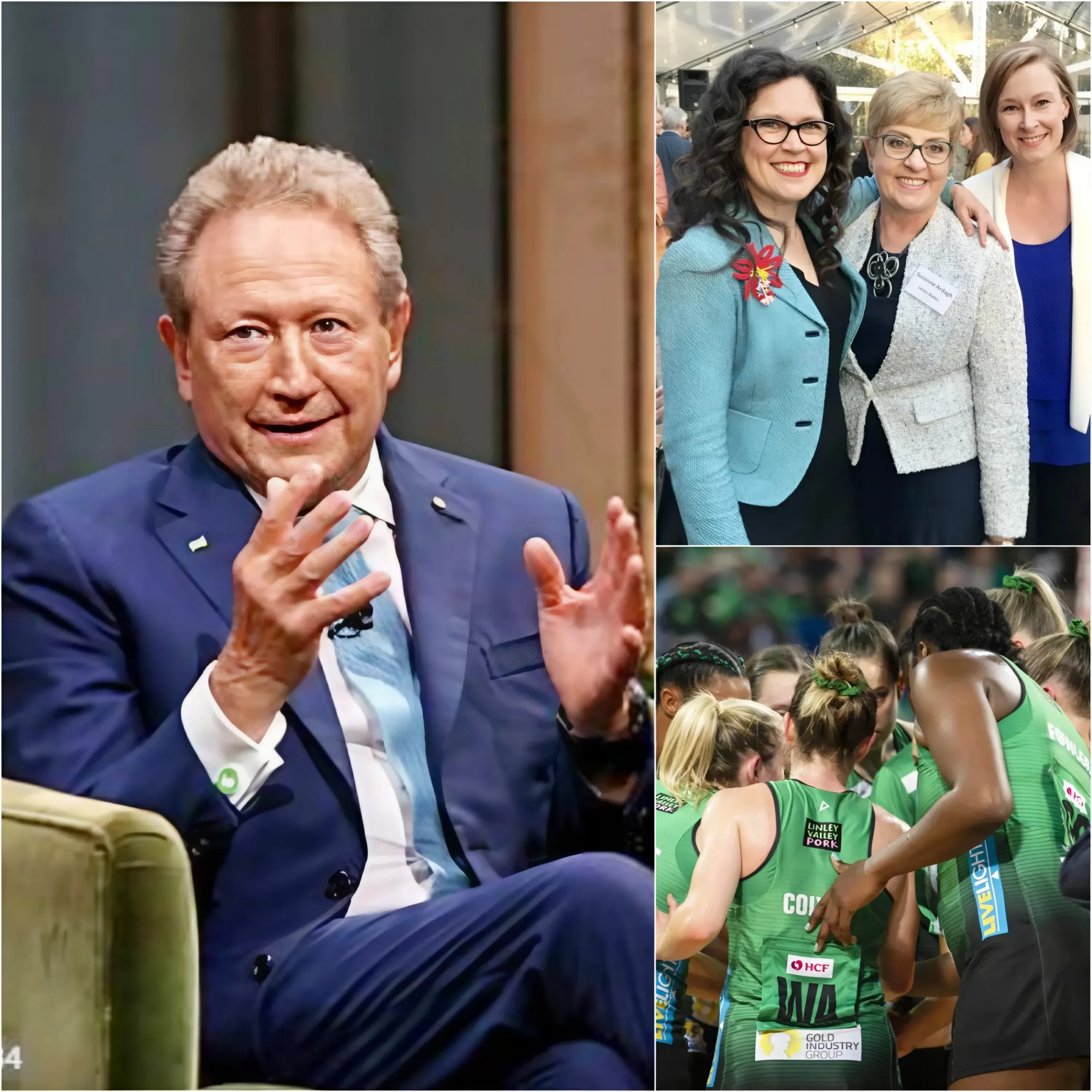 Cover Image for 9 minutes ago: Fortescue brand owner announced the termination of his contract with the West Coast Fever team after their elimination from the Suncorp Super Netball 2026 playoffs.