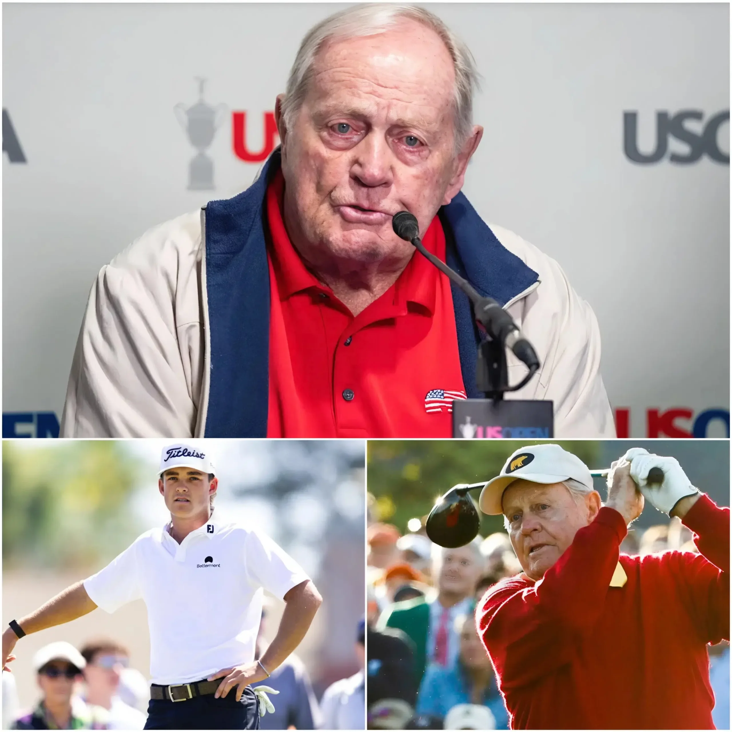 Cover Image for BREAKING NEWS: JACK NICKLAUS CRISES CONTROVERSY WITH HONEST ADVICE TO 21-YEAR-OLD TALENT.