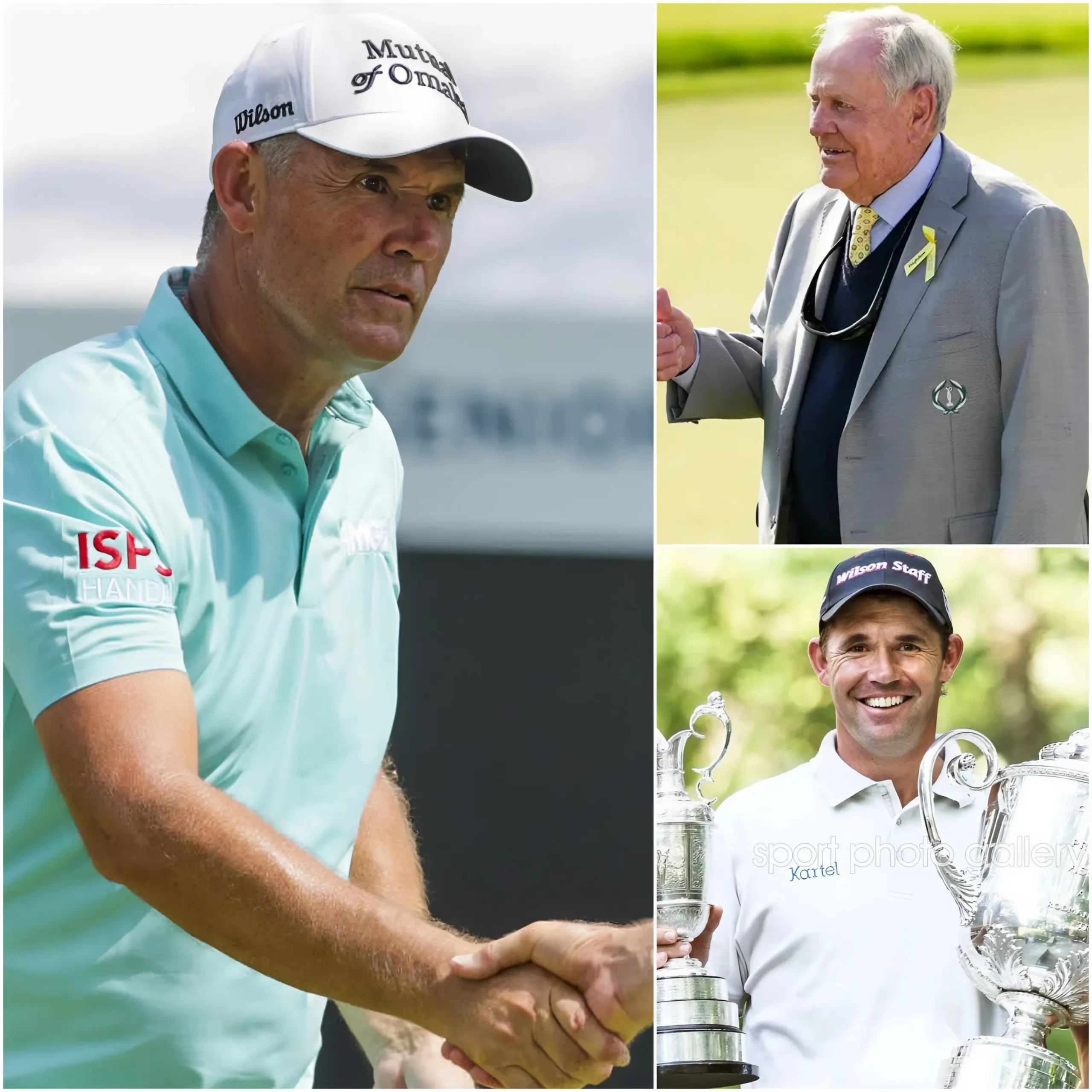 Cover Image for PÁDRAIG HARRINGTON drew attention when he declared his “crazy” desire to achieve more success at Major tournaments on Jack Nicklaus’s home turf.
