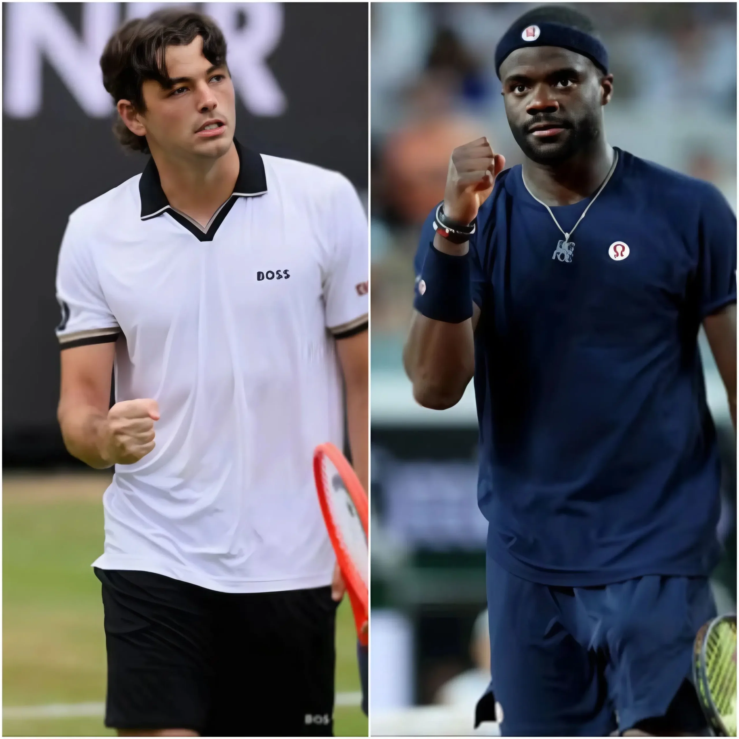 Cover Image for A surprising shift at Wimbledon has suddenly put Taylor Fritz and Frances Tiafoe at the center of America’s biggest Grand Slam dream in years.