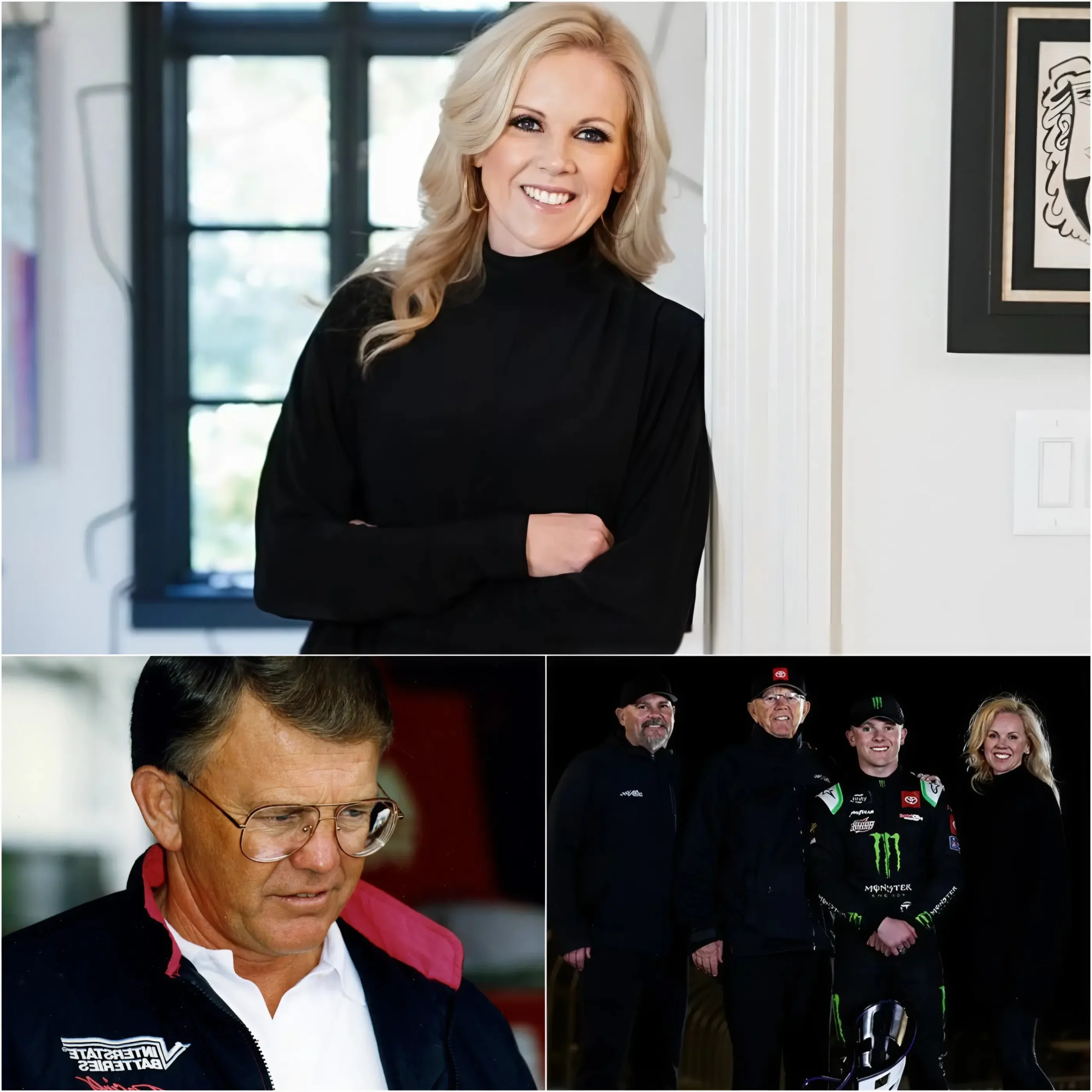 Cover Image for Heather Gibbs unexpectedly revealed the reason why Joe Gibbs stubbornly clung to NASCAR despite the pain of losing his child; the harsh hidden aspect has finally come to light.