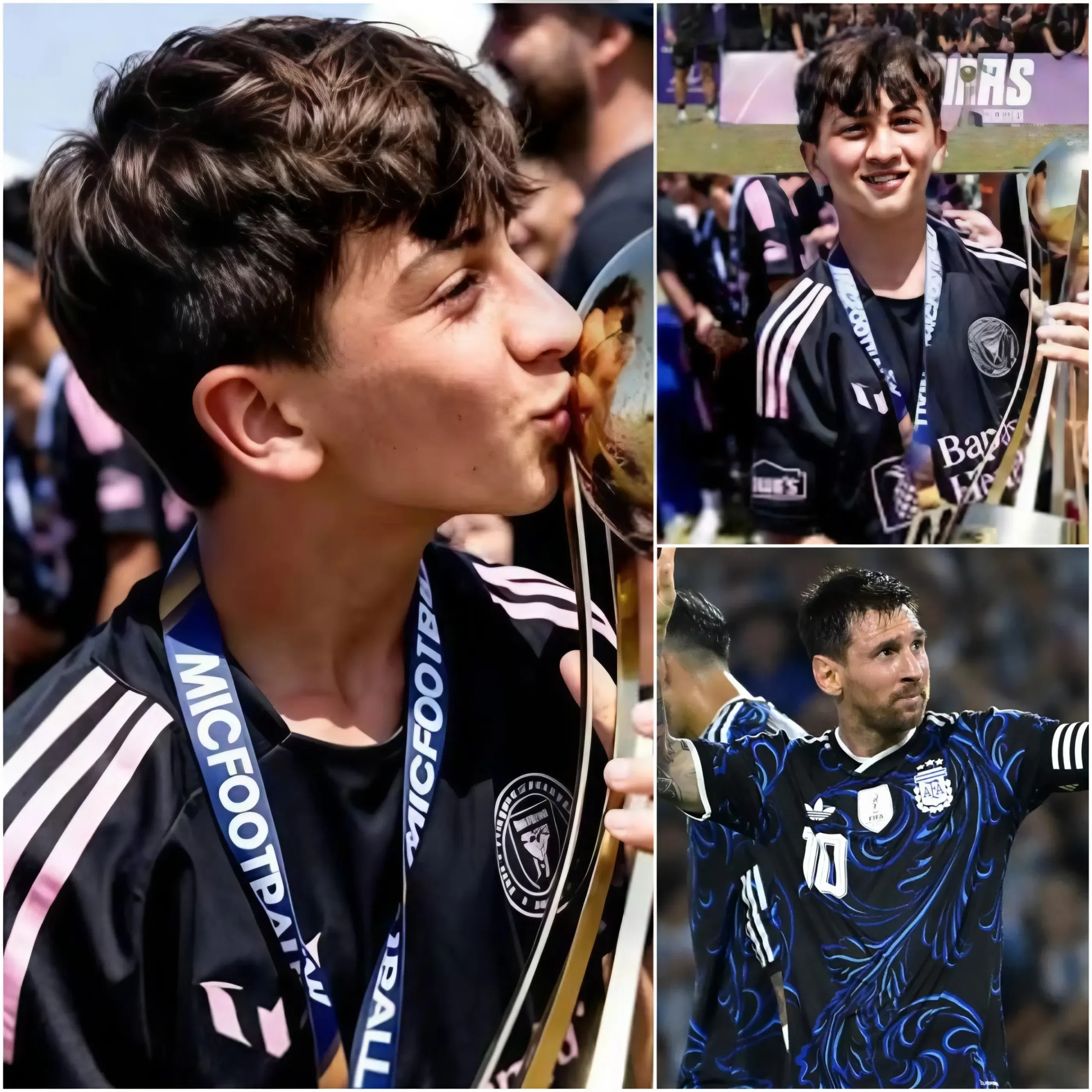 Cover Image for PRIDE CORNER: Lionel Messi Breaks Another World Cup Record as His Son Lifts an International Trophy!.