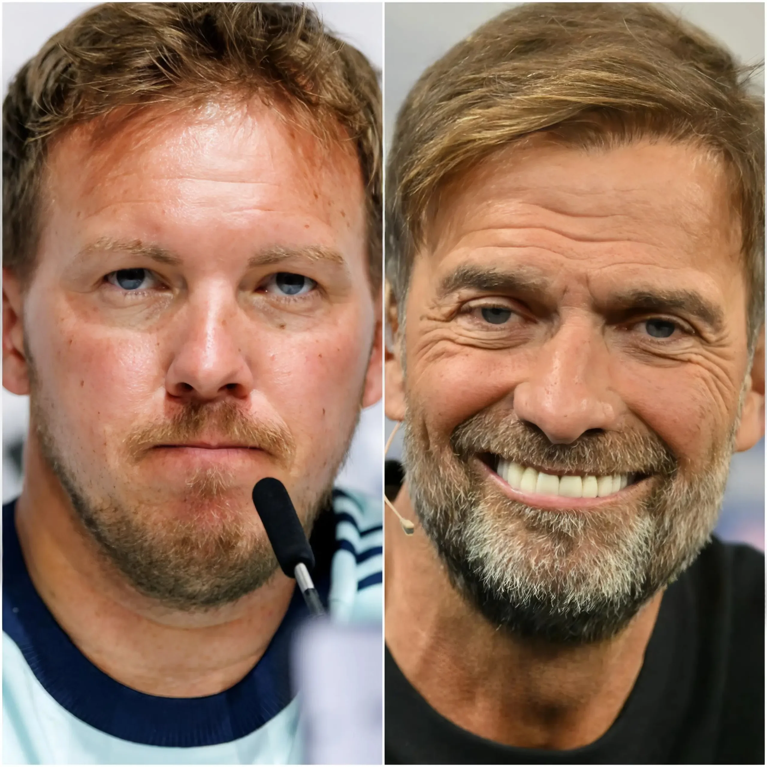 Cover Image for Durchgesickerte Informationen: Nagelsmann tritt zurück – Verhandlungen mit Klopp erschüttern den DFB.