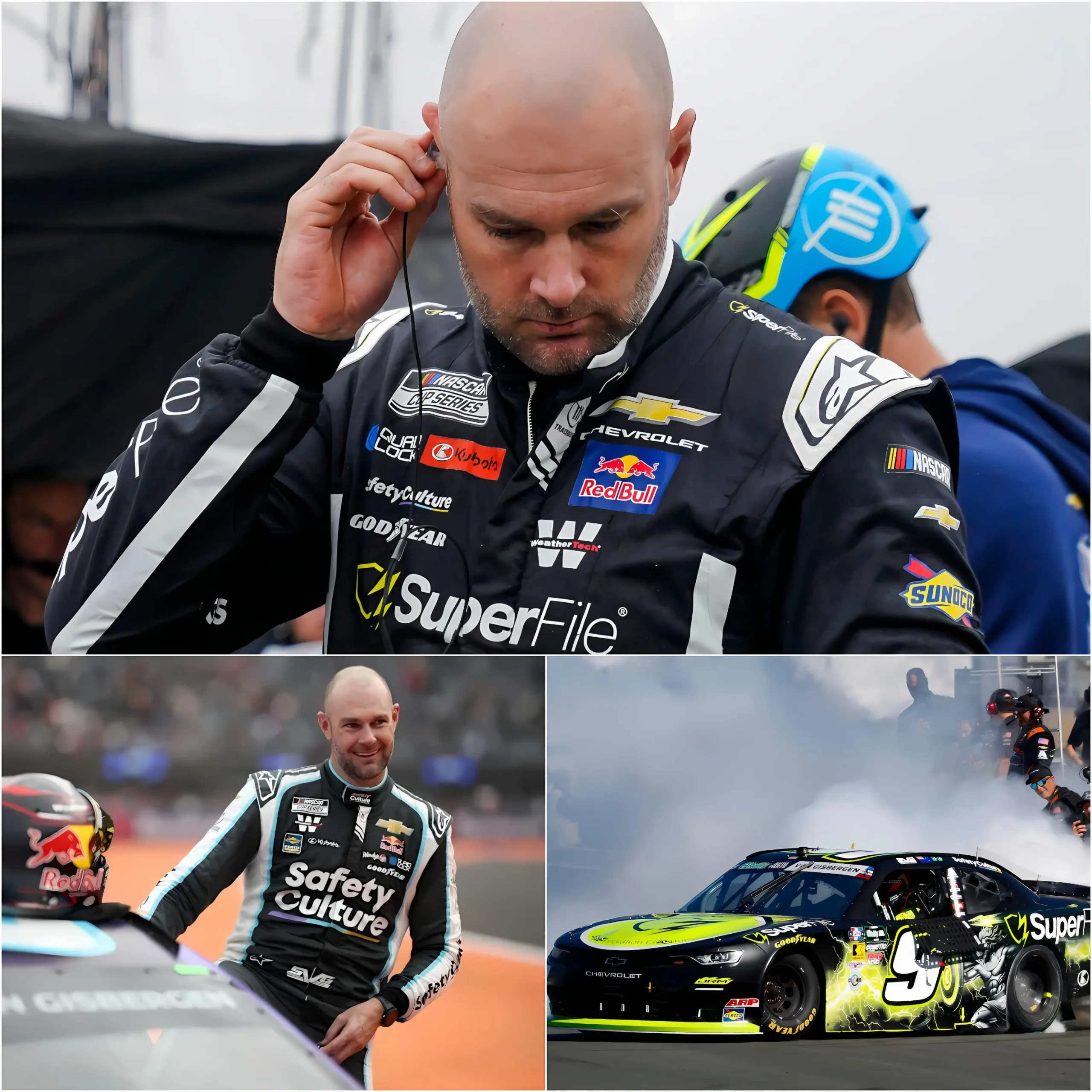 Cover Image for The legendary Chicagoland Speedway is officially back, despite the bitter disappointment of Shane van Gisbergen and the dark side of injustice that enraged the superstar!