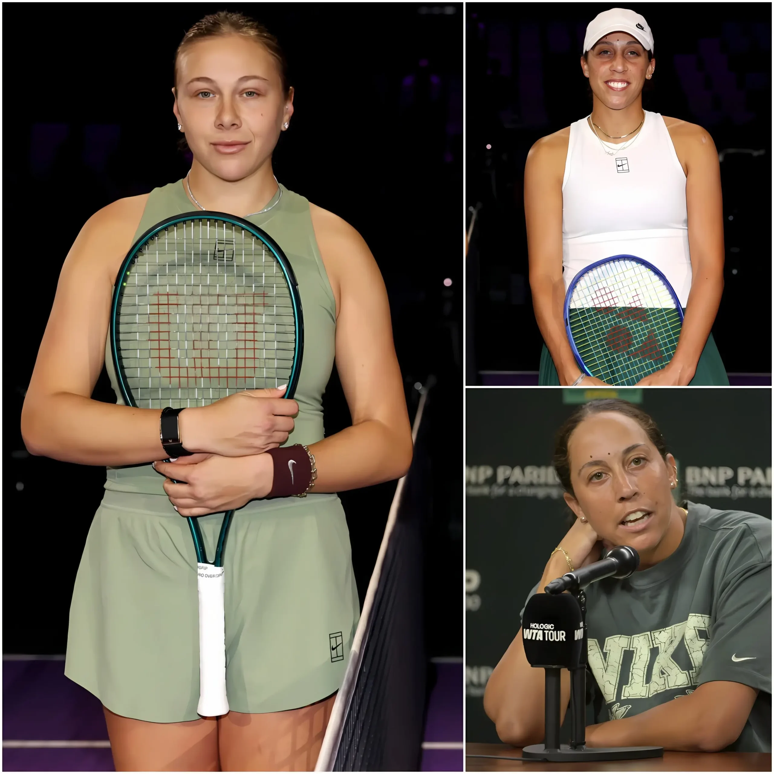 Cover Image for BREAKING NEWS: Just before the all-American match at Wimbledon, Madison Keys made a bold assessment of Amanda Anisimova’s backhand, revealing the single weapon she believes could change the course of the match.