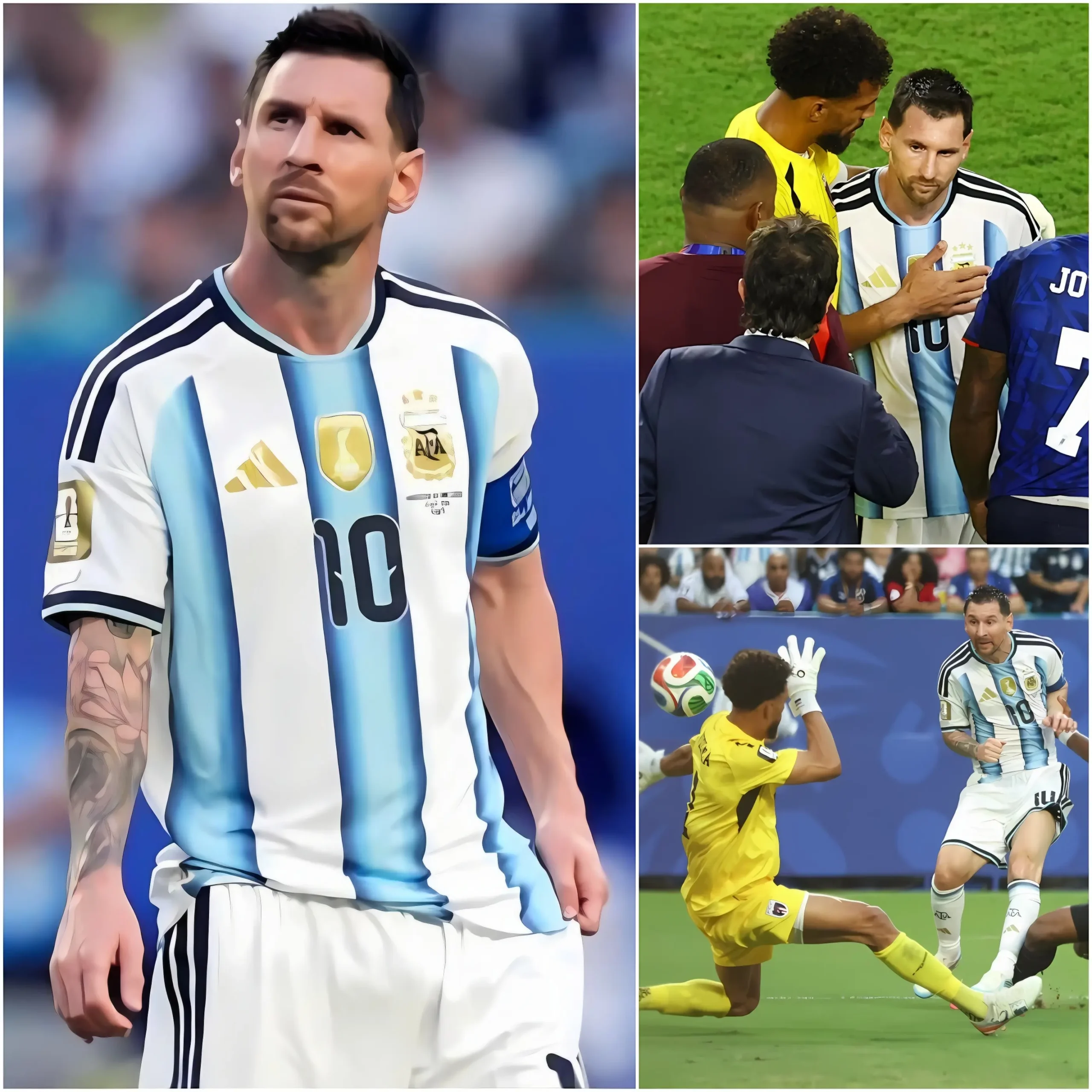 Cover Image for VIRAL MOMENT: “On the Pitch They Kicked Me All Over the Place,” Lionel Messi Jokes After Argentina’s Win Over Cape Verde!