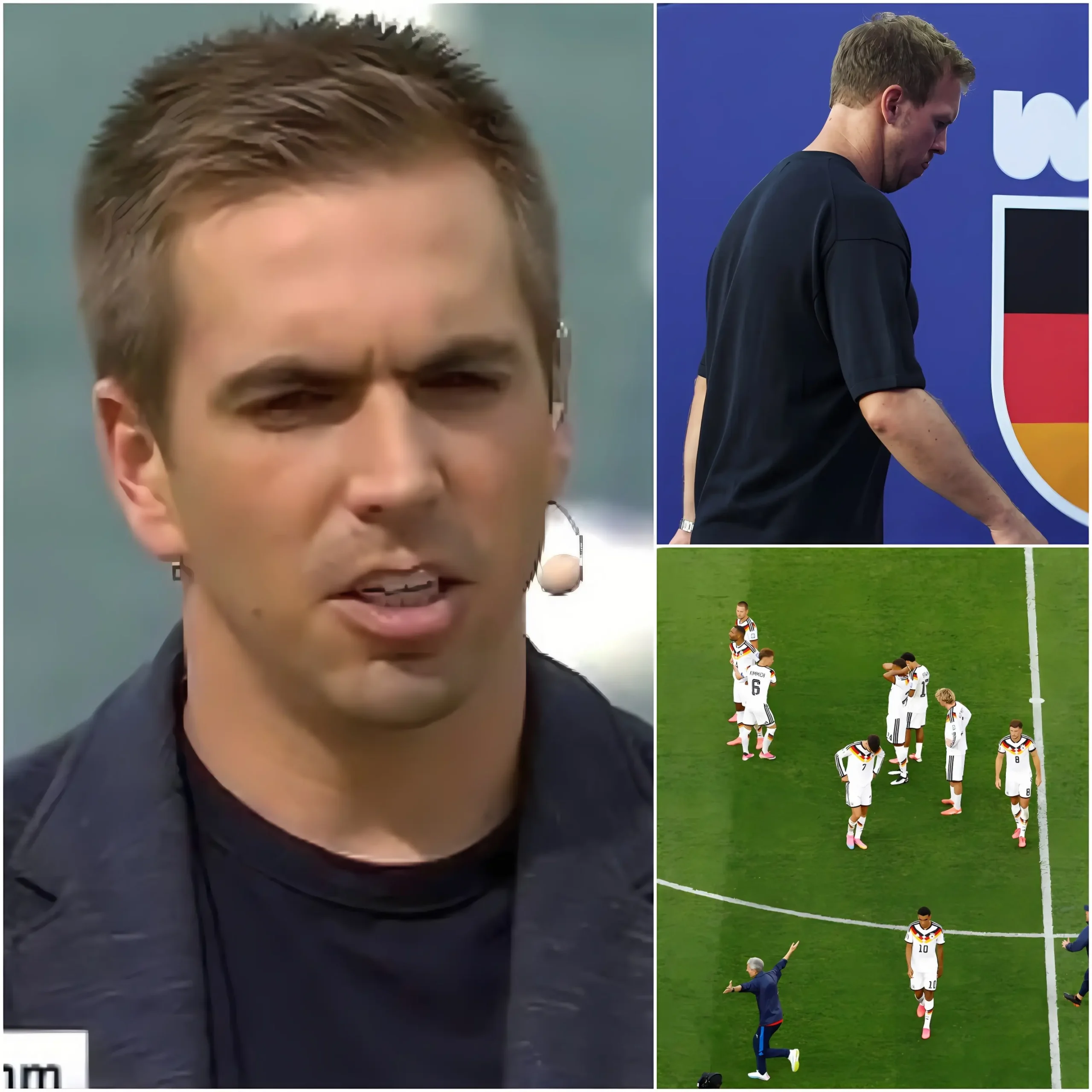 Cover Image for VOR 20 MINUTEN: Philipp Lahm bricht das Schweigen und schlägt Alarm wegen des Zustands der Nationalmannschaft.