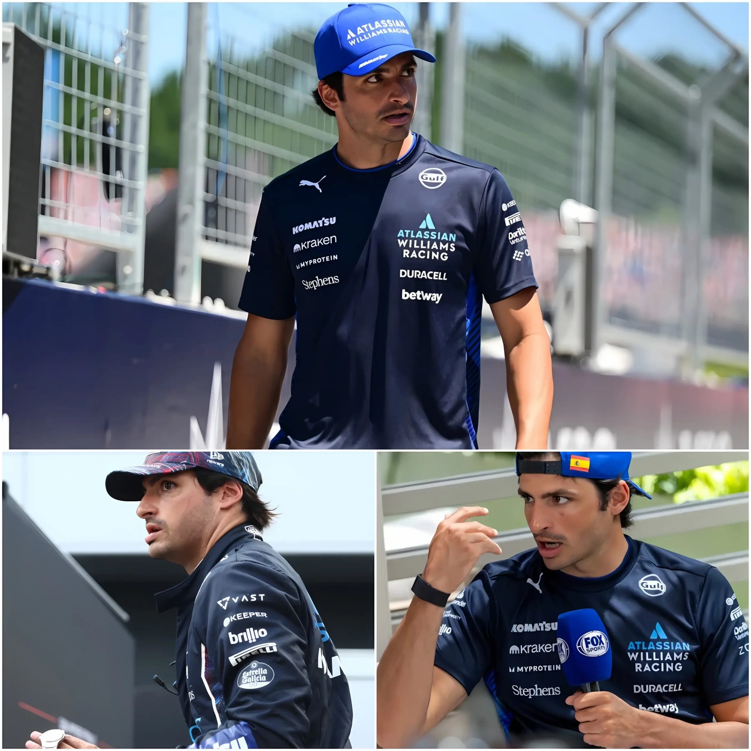 Cover Image for NOTICIA IMPACTANTE: Carlos Sainz ha dado la voz de alarma tras revelar un problema que Williams ya no podía ocultar.