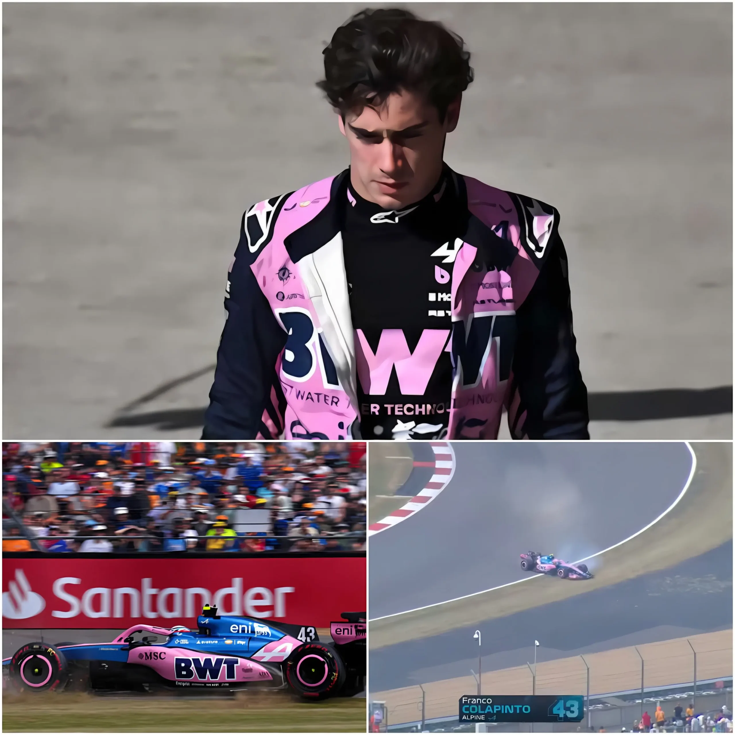Cover Image for PELIGRO: Franco Colapinto se encuentra en el centro de la polémica tras un extraño trompo que sacudió el circuito de Silverstone.