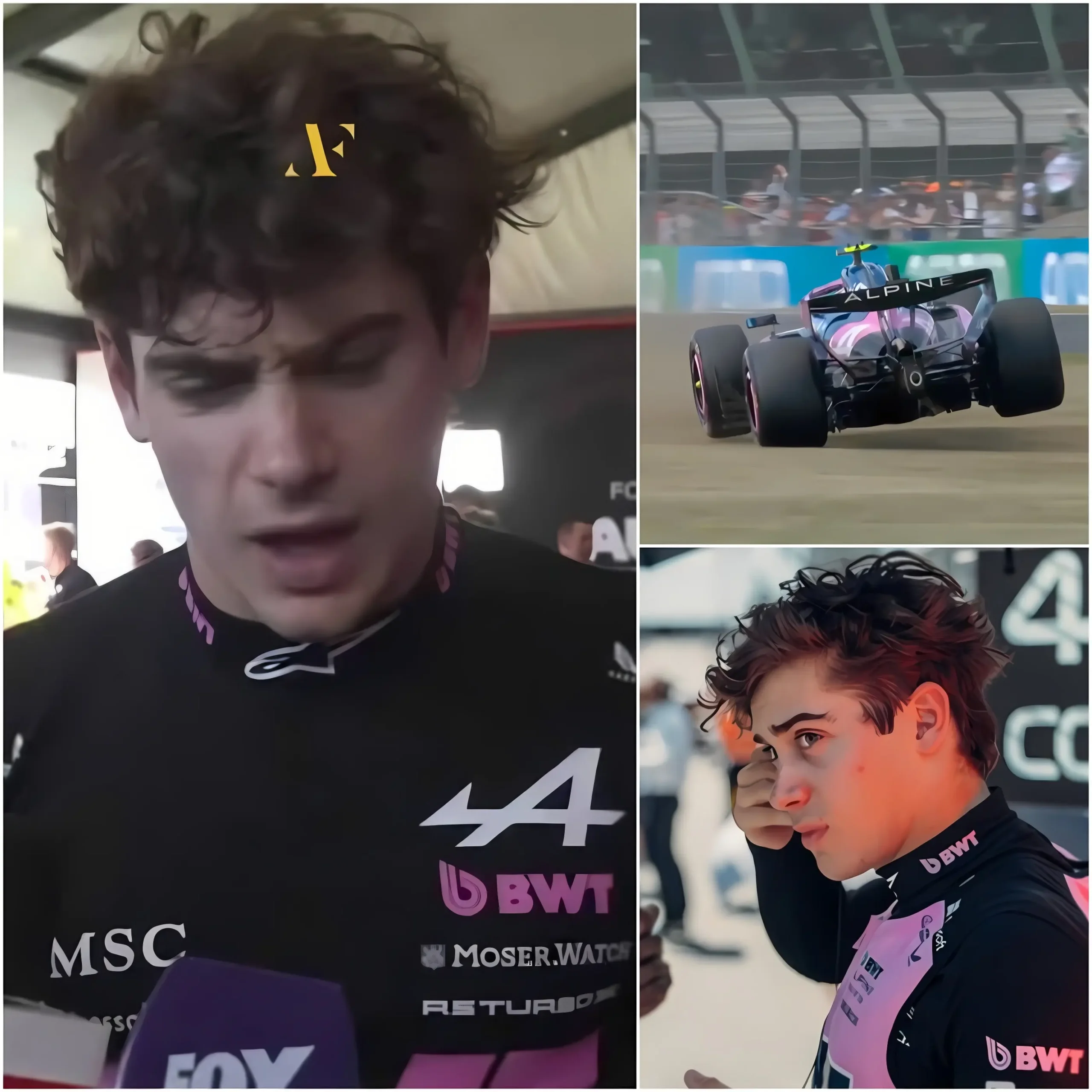Cover Image for Hace 15 minutos: Franco Colapinto estaba furioso con Pierre Gasly por una maniobra que casi provocó una colisión. “Eso es inaceptable”.