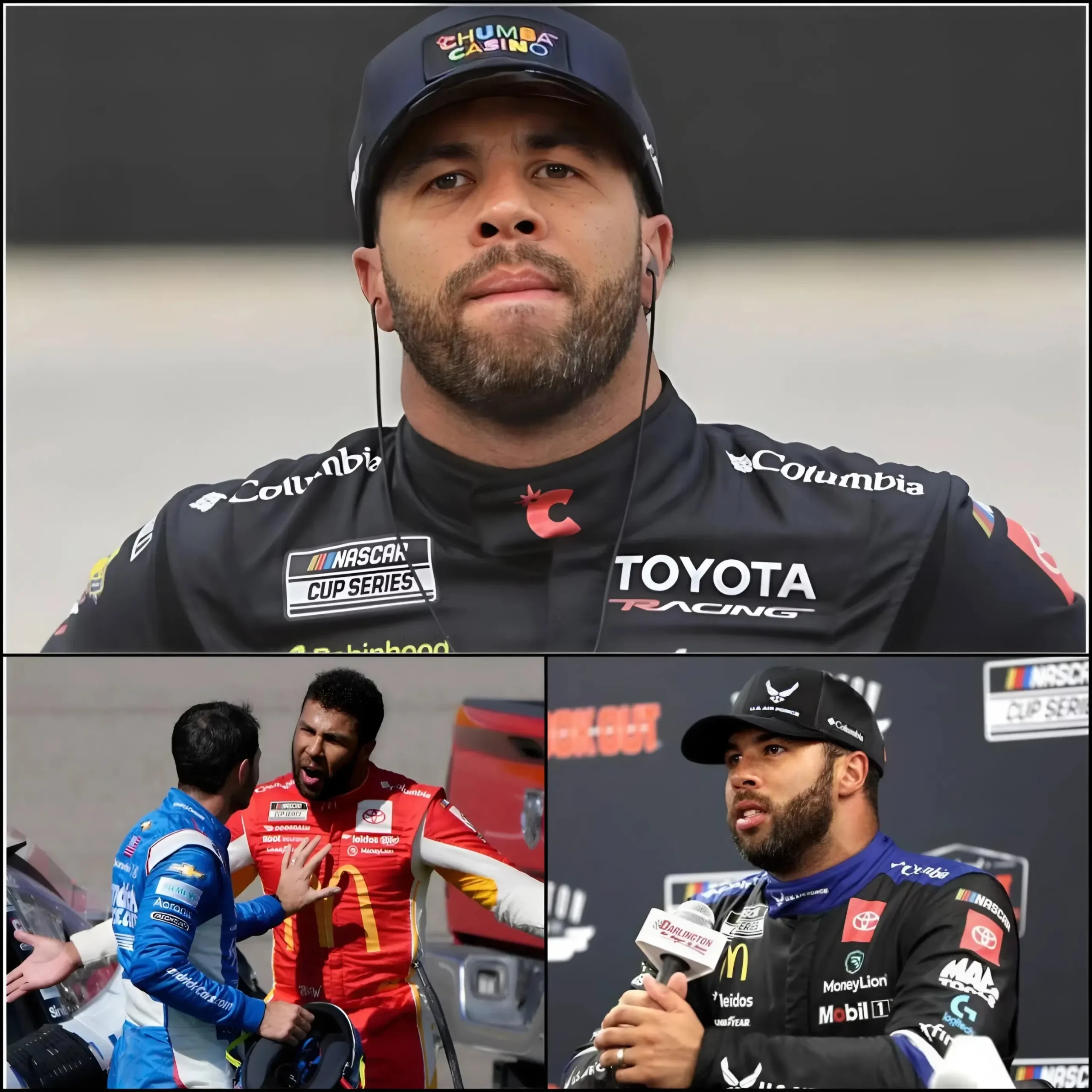 Cover Image for “I can’t take it anymore, NASCAR is going in the wrong direction!” — Bubba Wallace’s bold and unexpected statement caused a stir